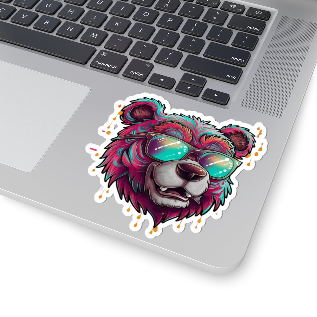 Trippy Bear Sticker