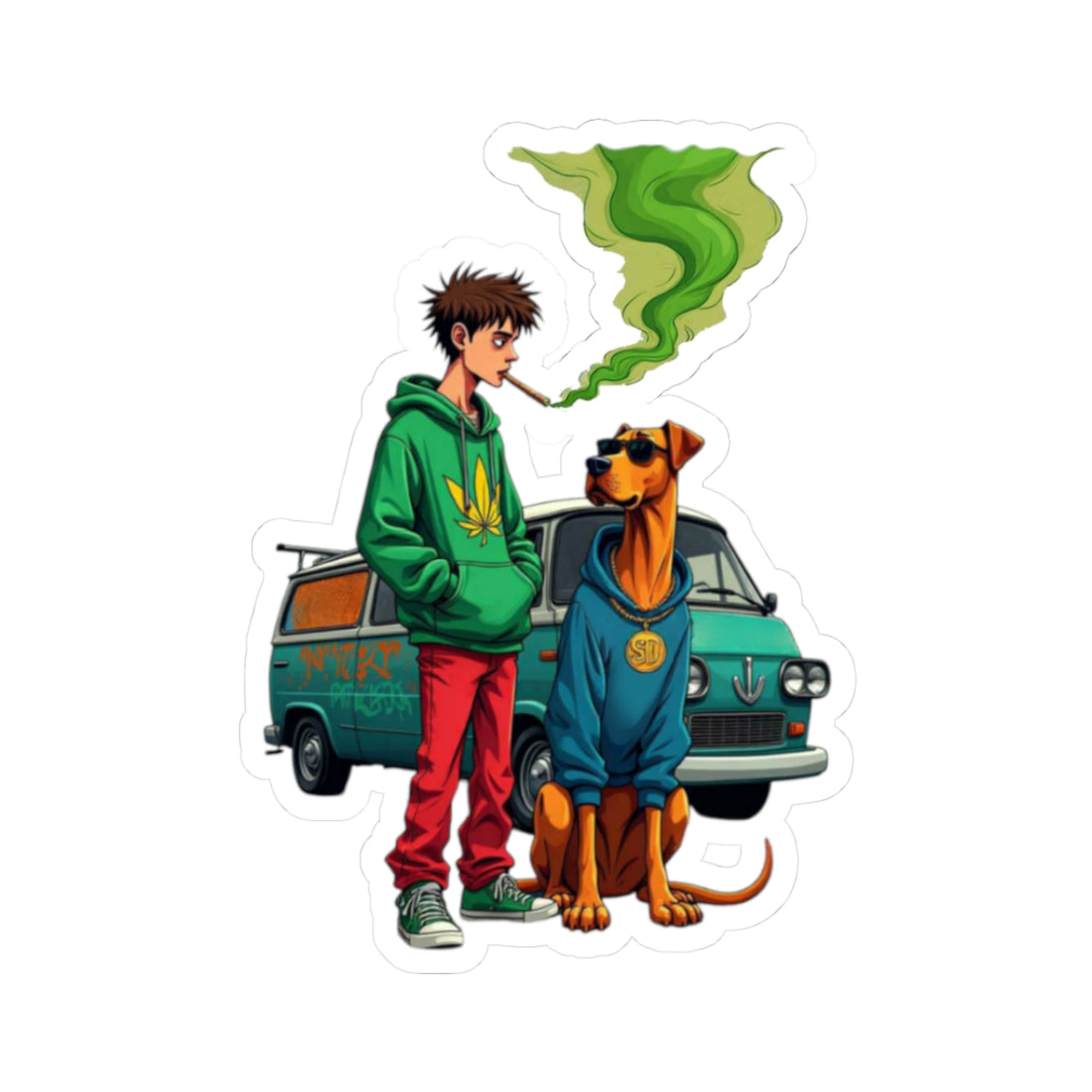 Dank Detectives Sticker