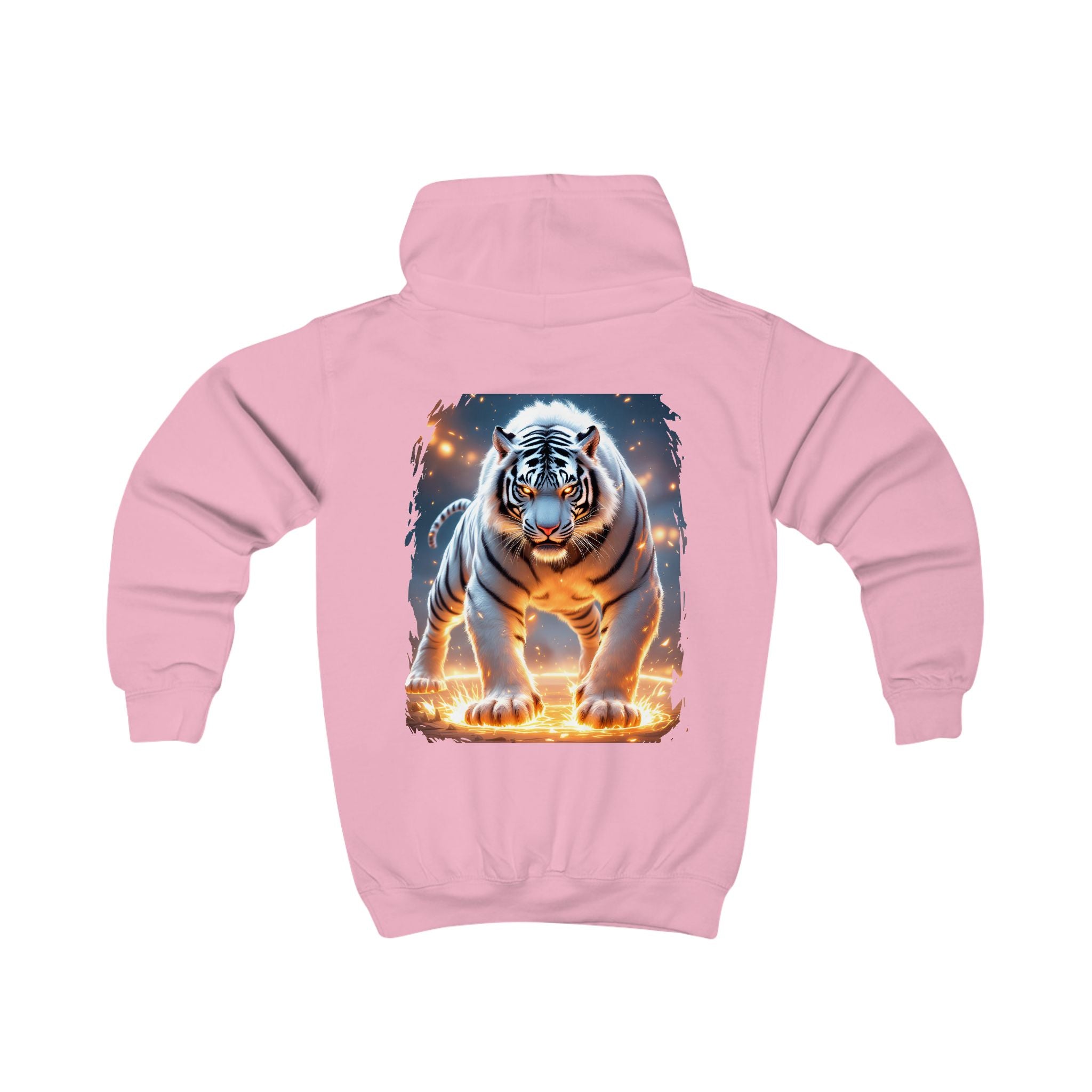 White Wildfire Youth Hoodie