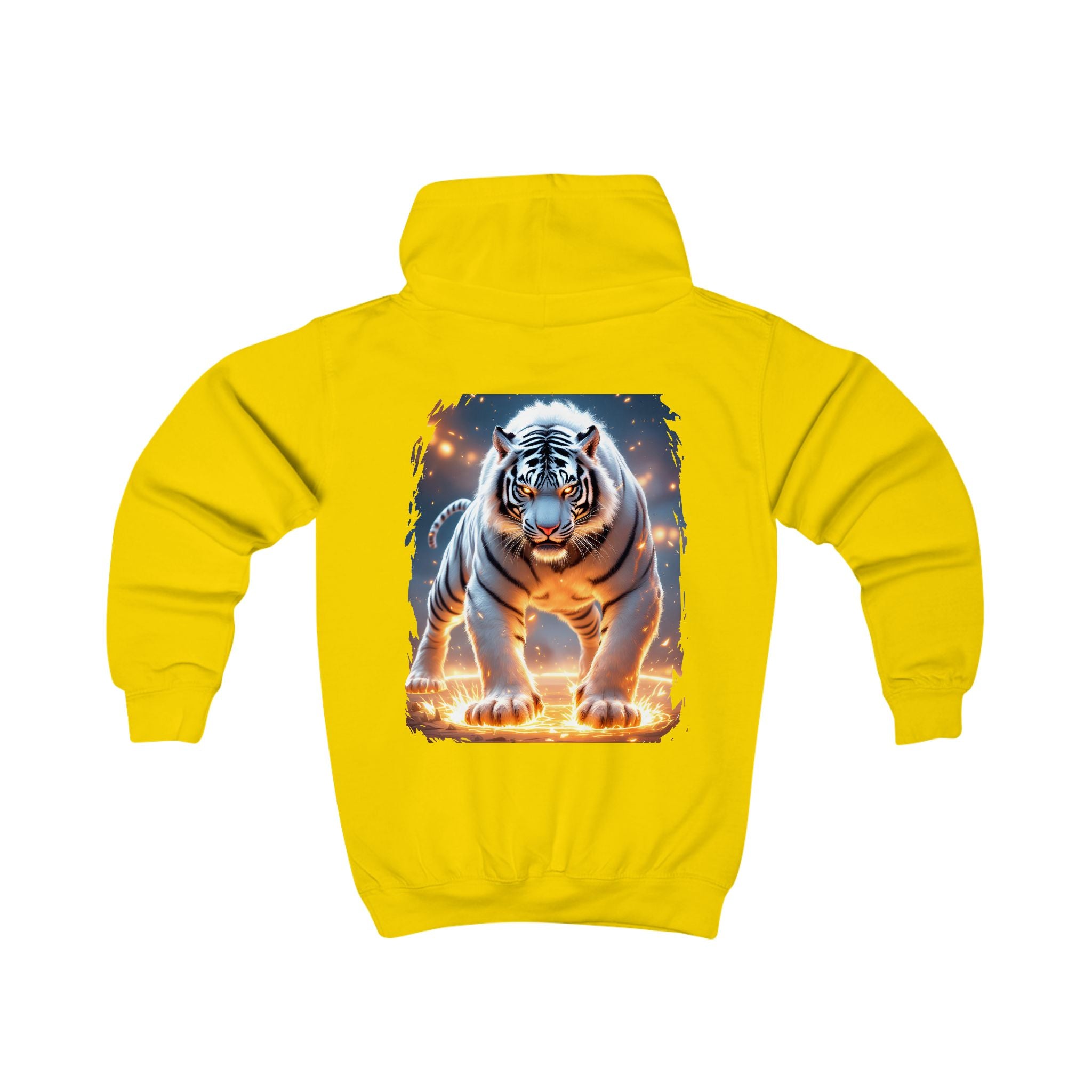 White Wildfire Youth Hoodie