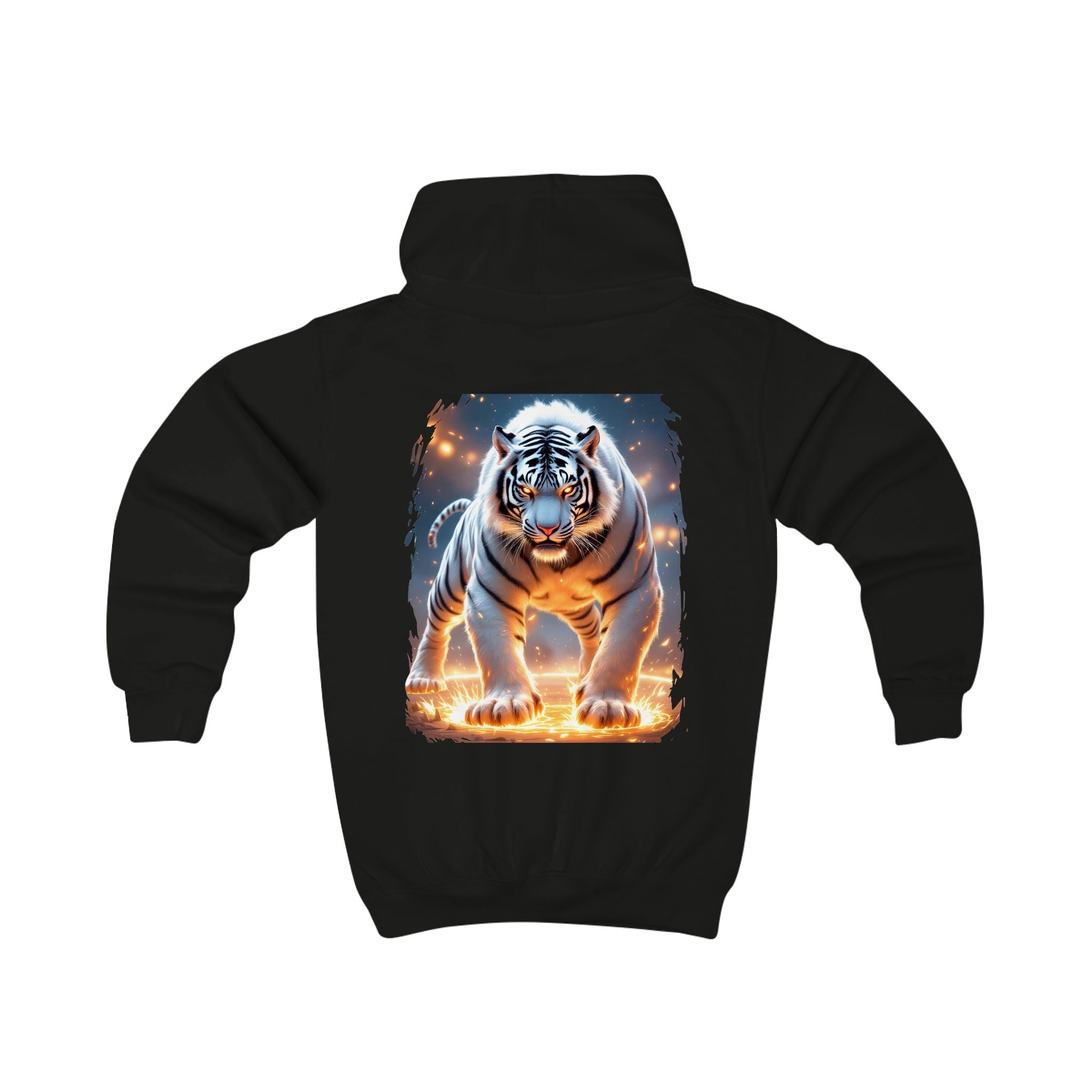 White Wildfire Youth Hoodie