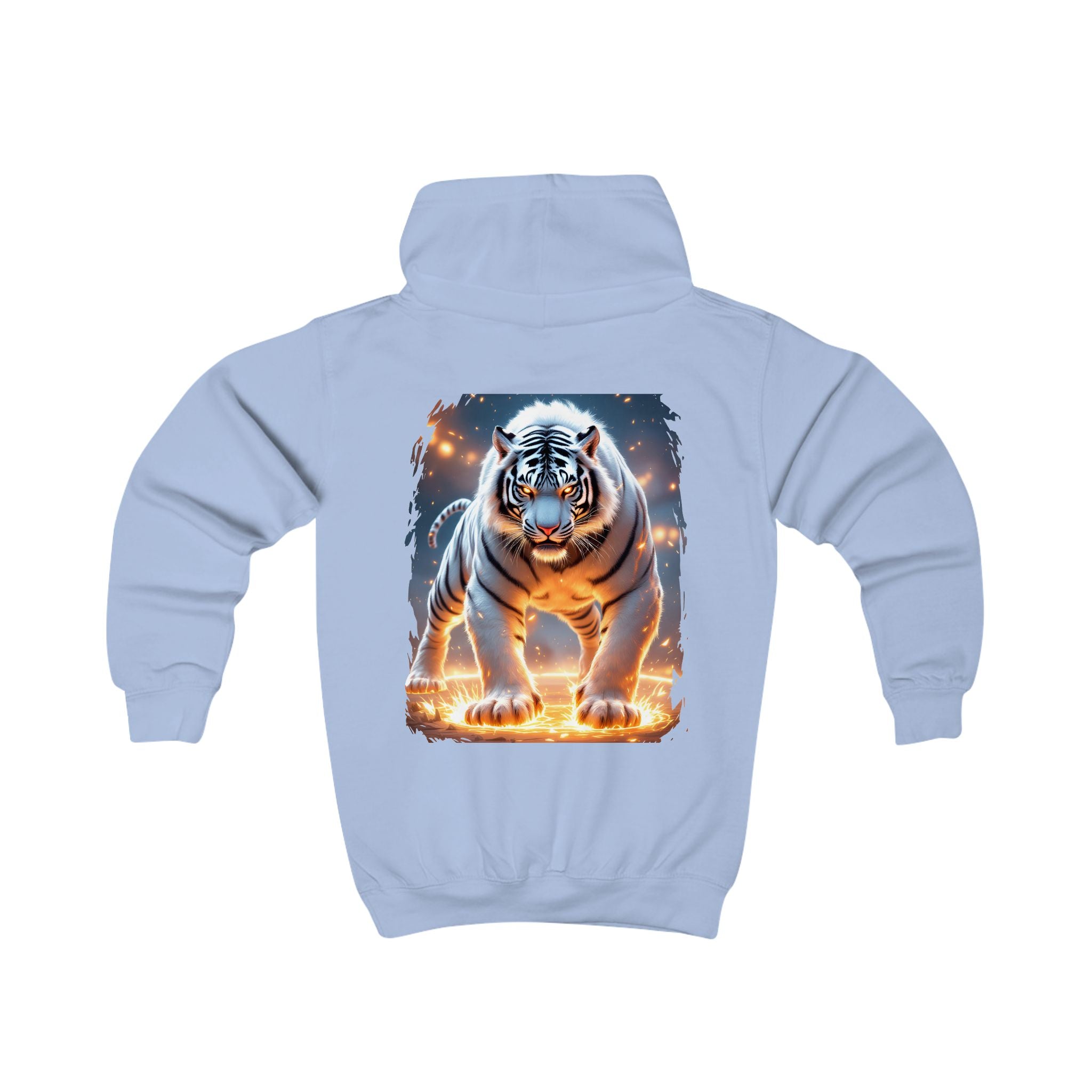 White Wildfire Youth Hoodie