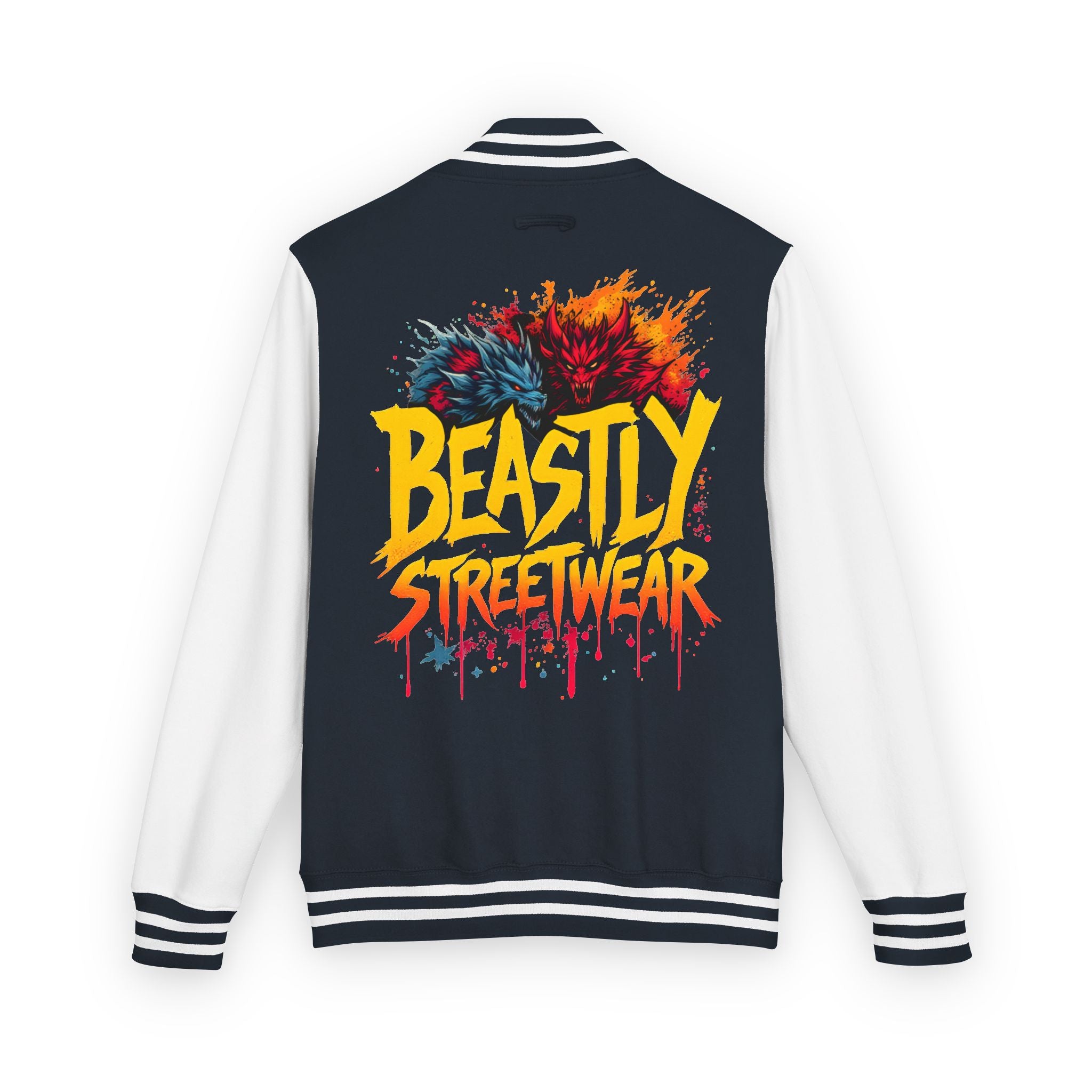 Beasts Of Fire And Ice Heavyweight Letterman Jacket