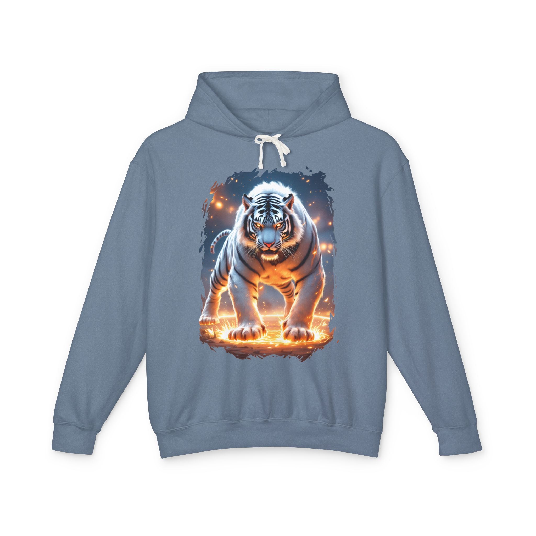 White Wildfire Hoodie