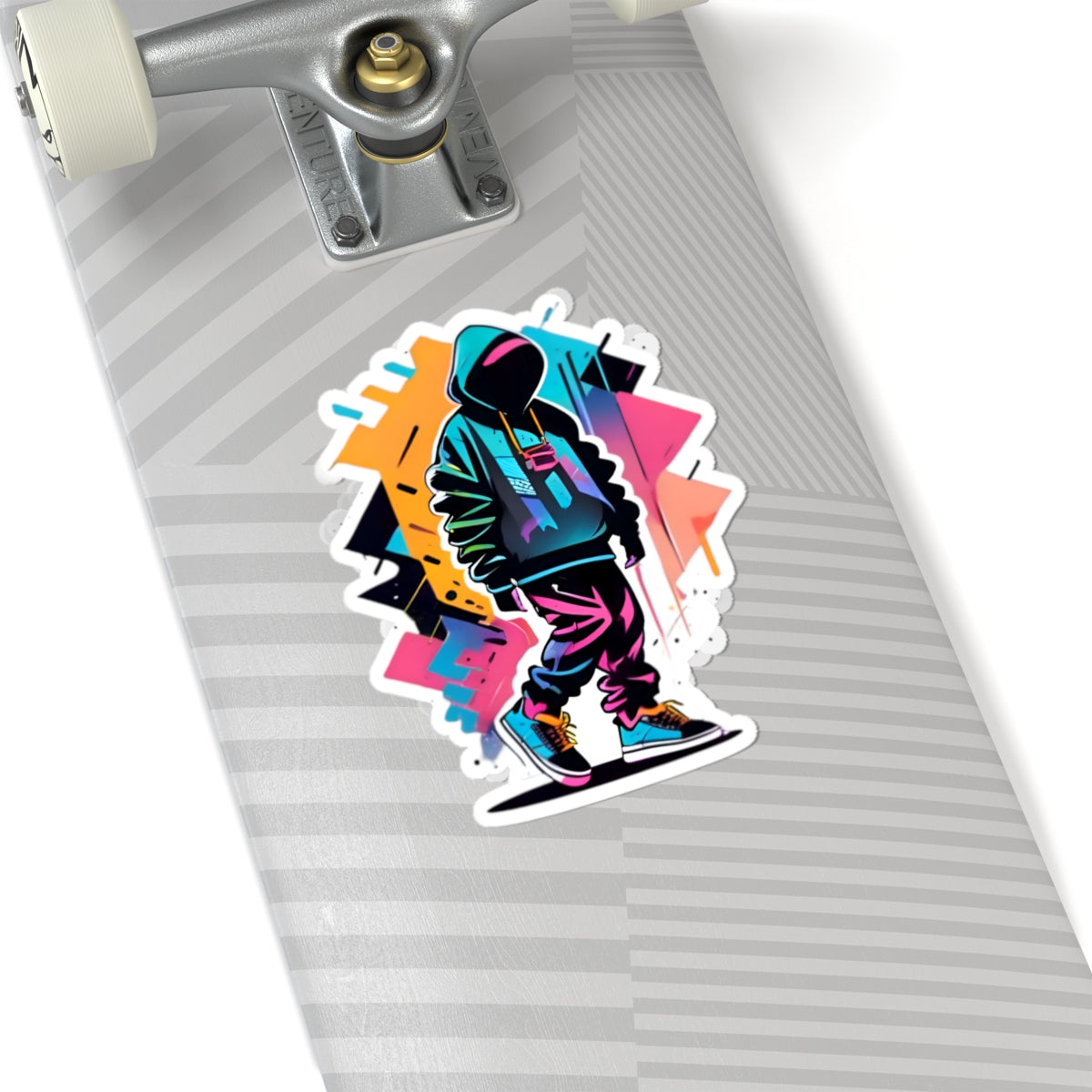 Hologram Hustle Sticker