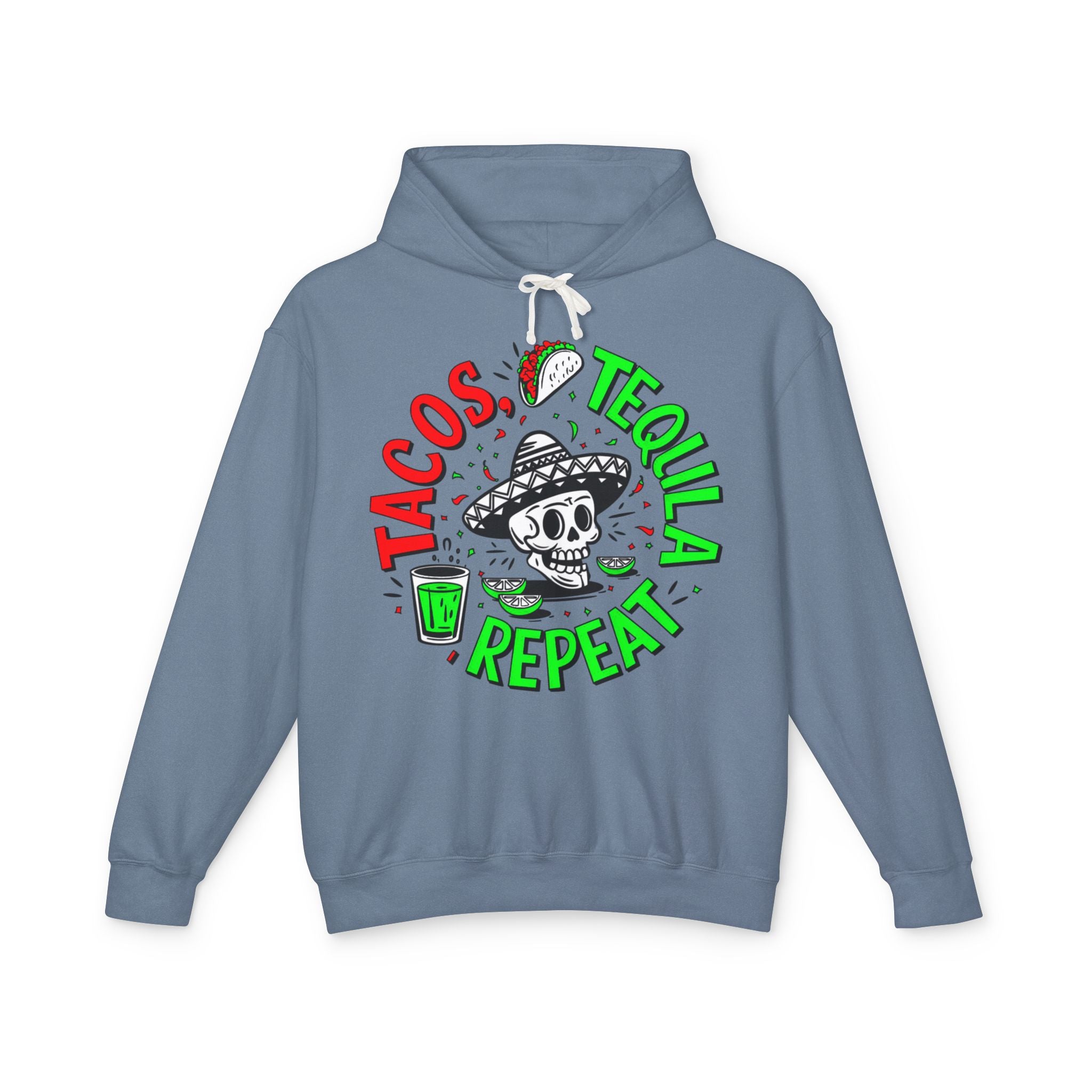Tacos, Tequila, Repeat Hoodie