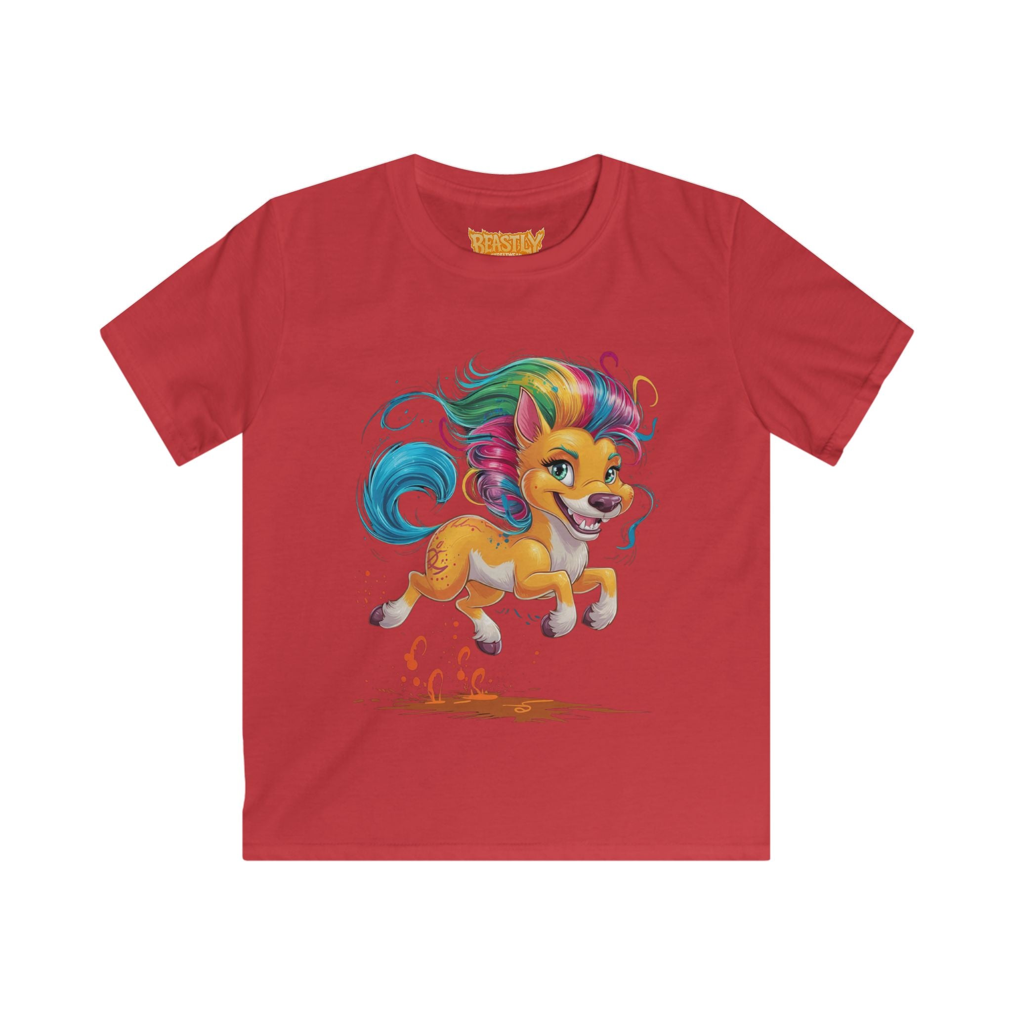 Rainbow Kelpie Gallop Youth Tee