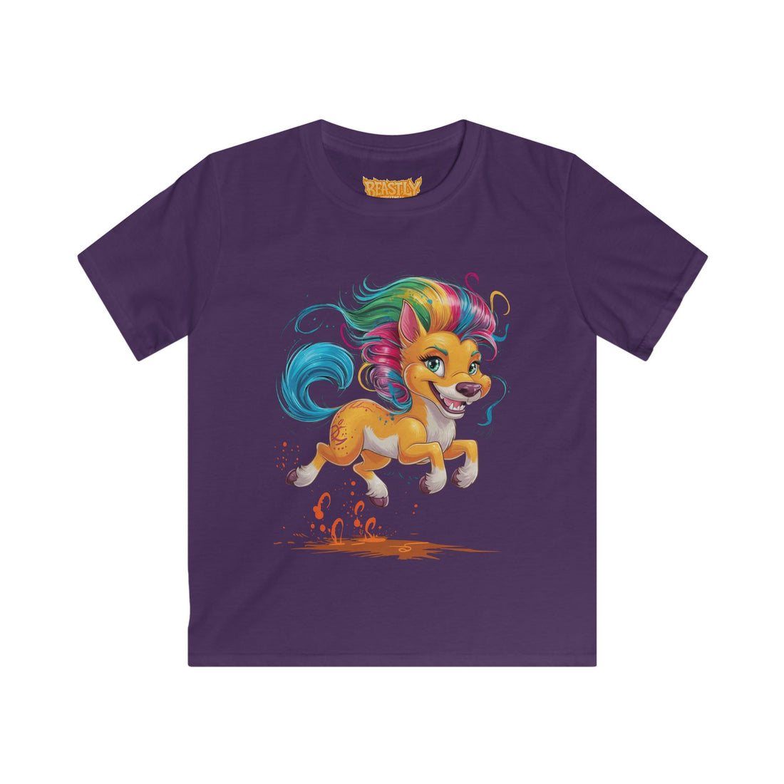 Rainbow Kelpie Gallop Youth Tee