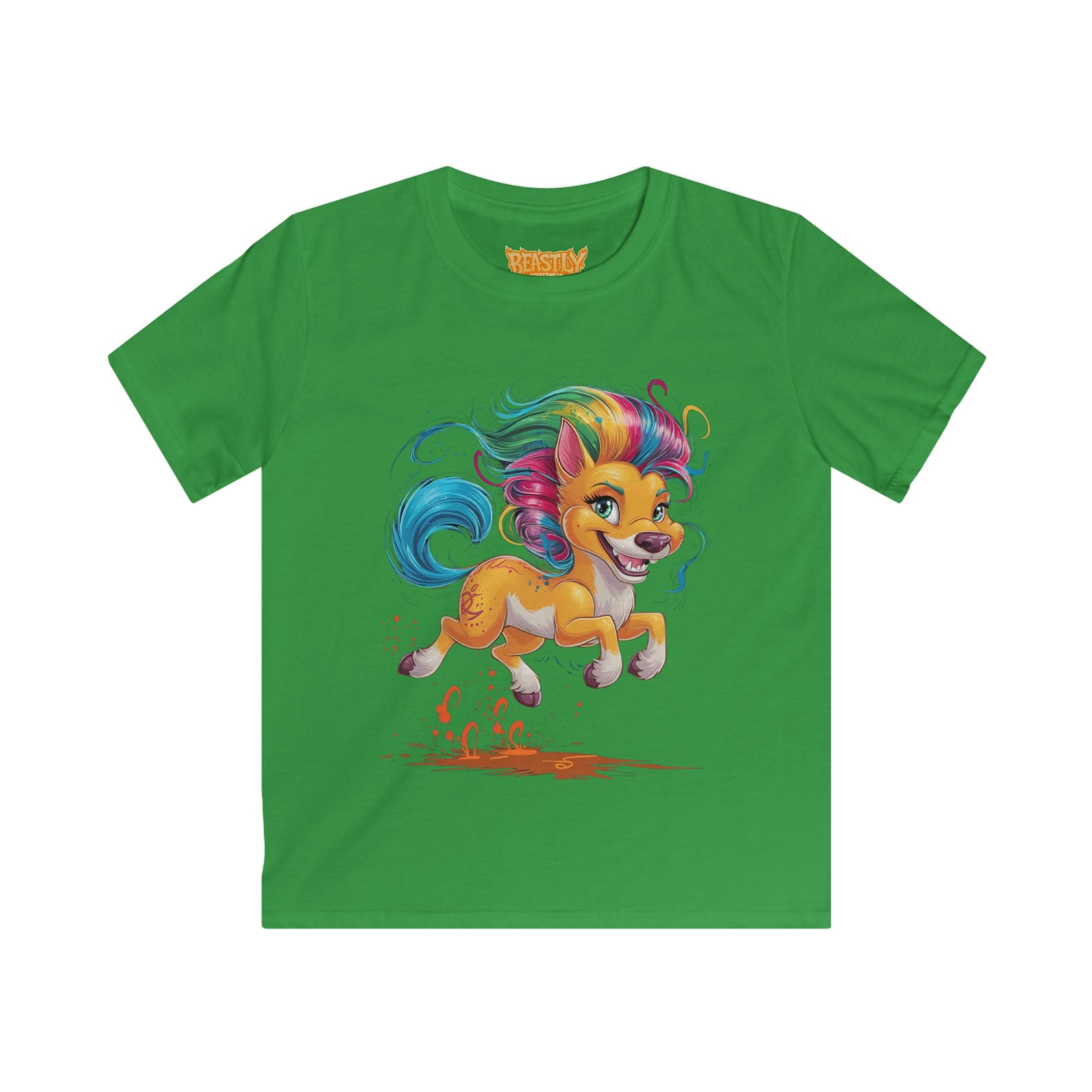 Rainbow Kelpie Gallop Youth Tee