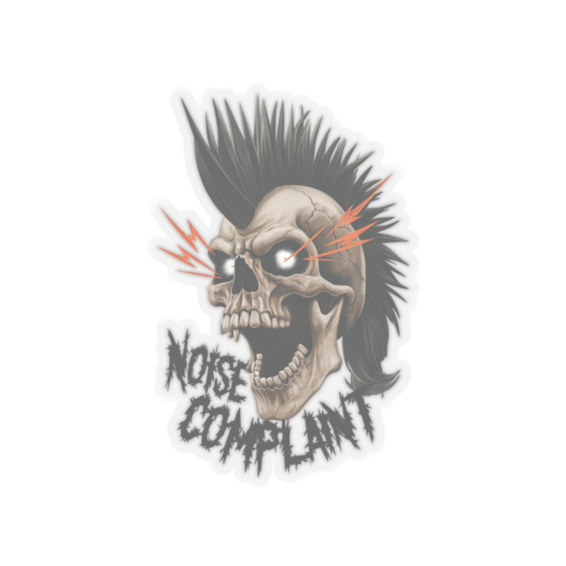 Noise Complaint Sticker