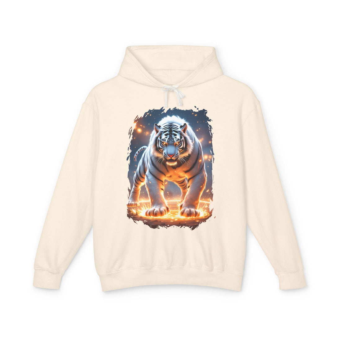 White Wildfire Hoodie