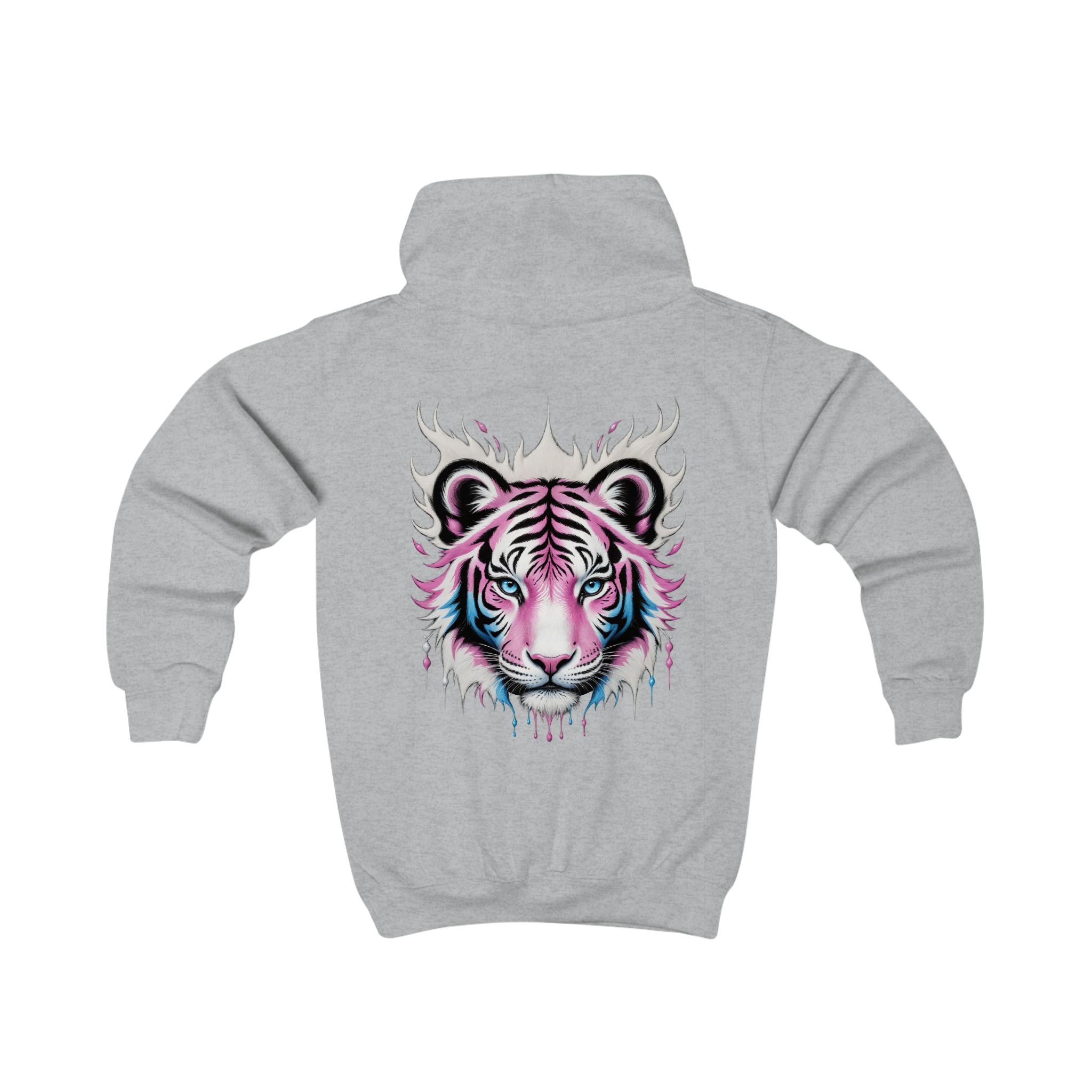 Blush Frost Tigre Blanco Youth Hoodie