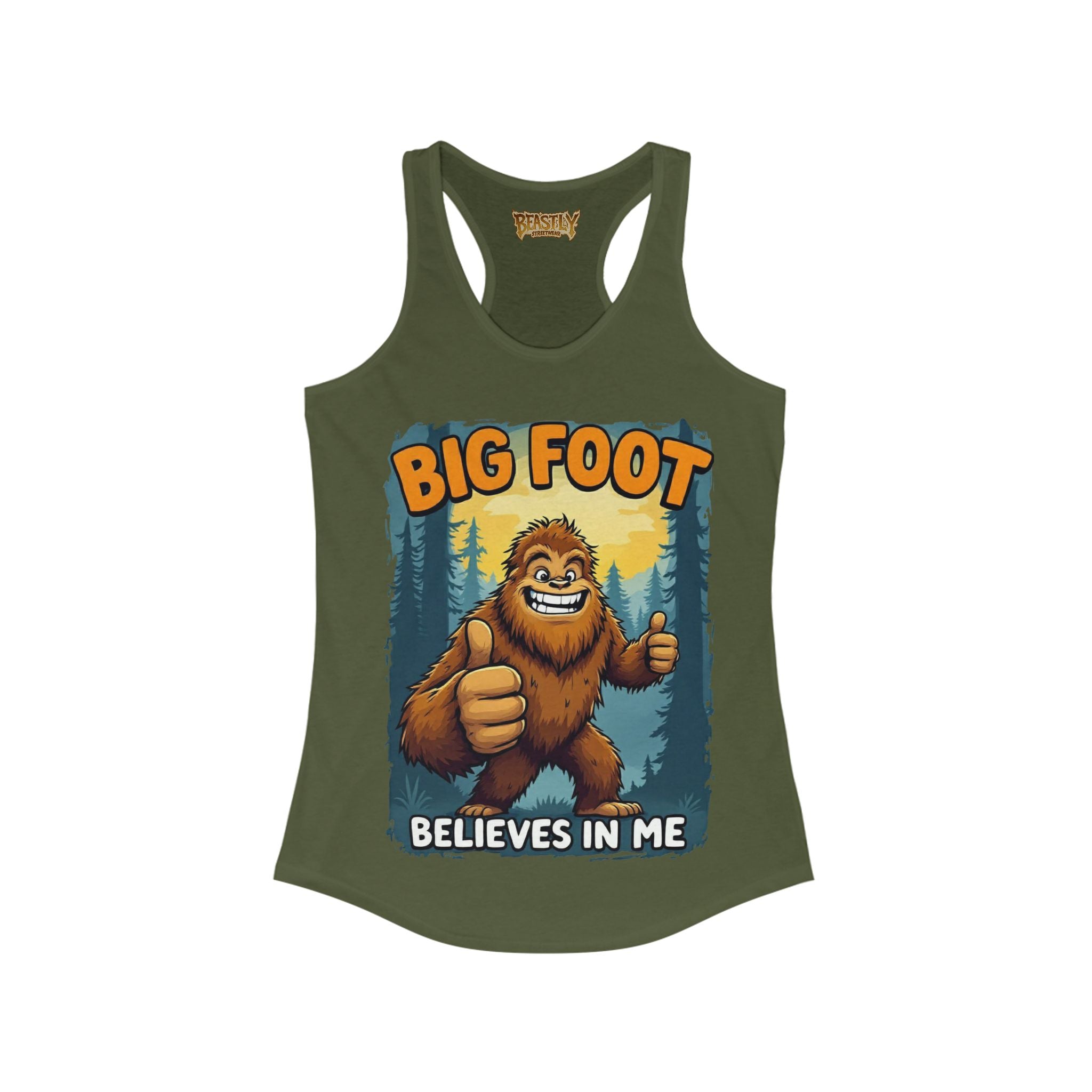 Big Foot Believes In Me Women&