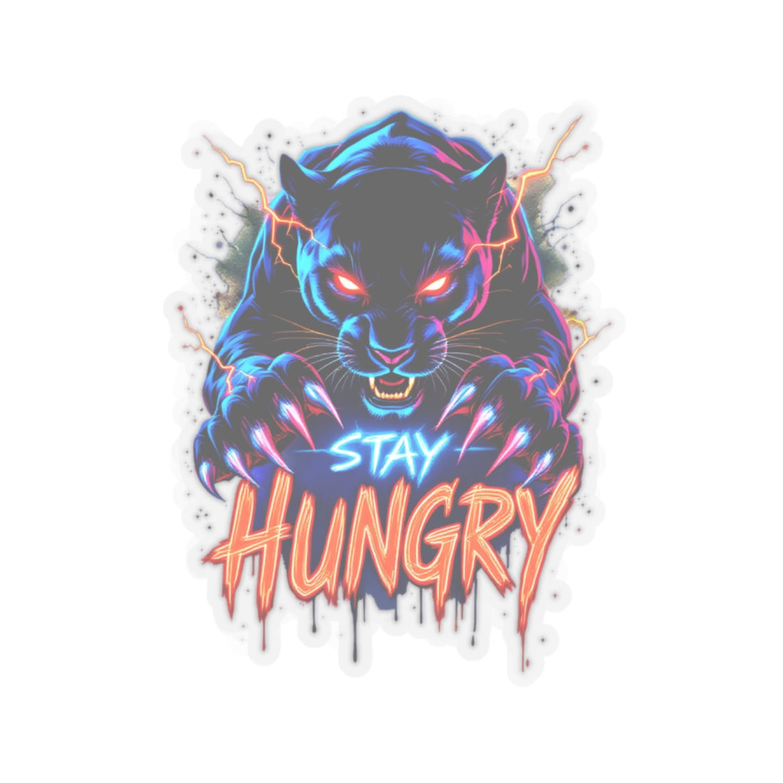 Stay Hungry Sticker