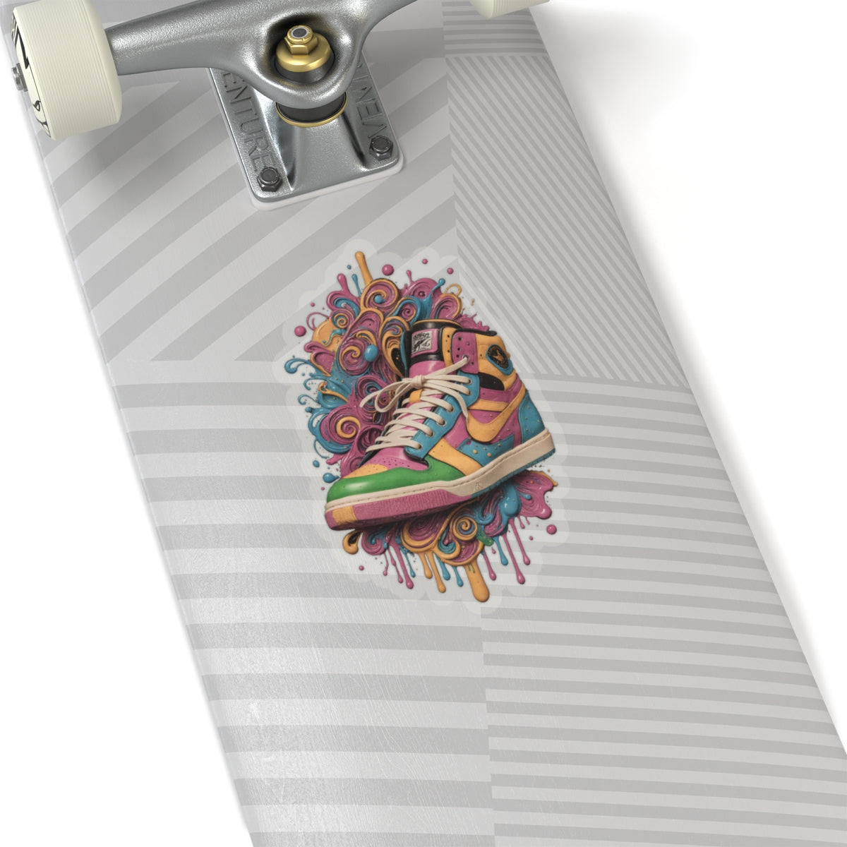 Color Burst Step Sticker