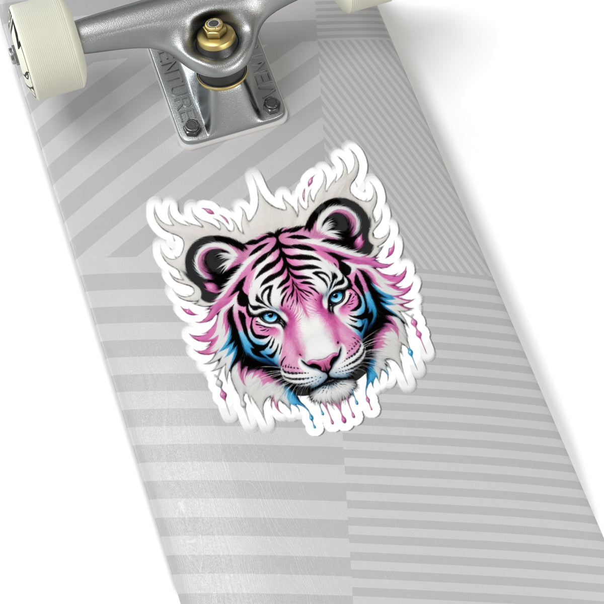 Blush Frost Tigre Blanco Sticker