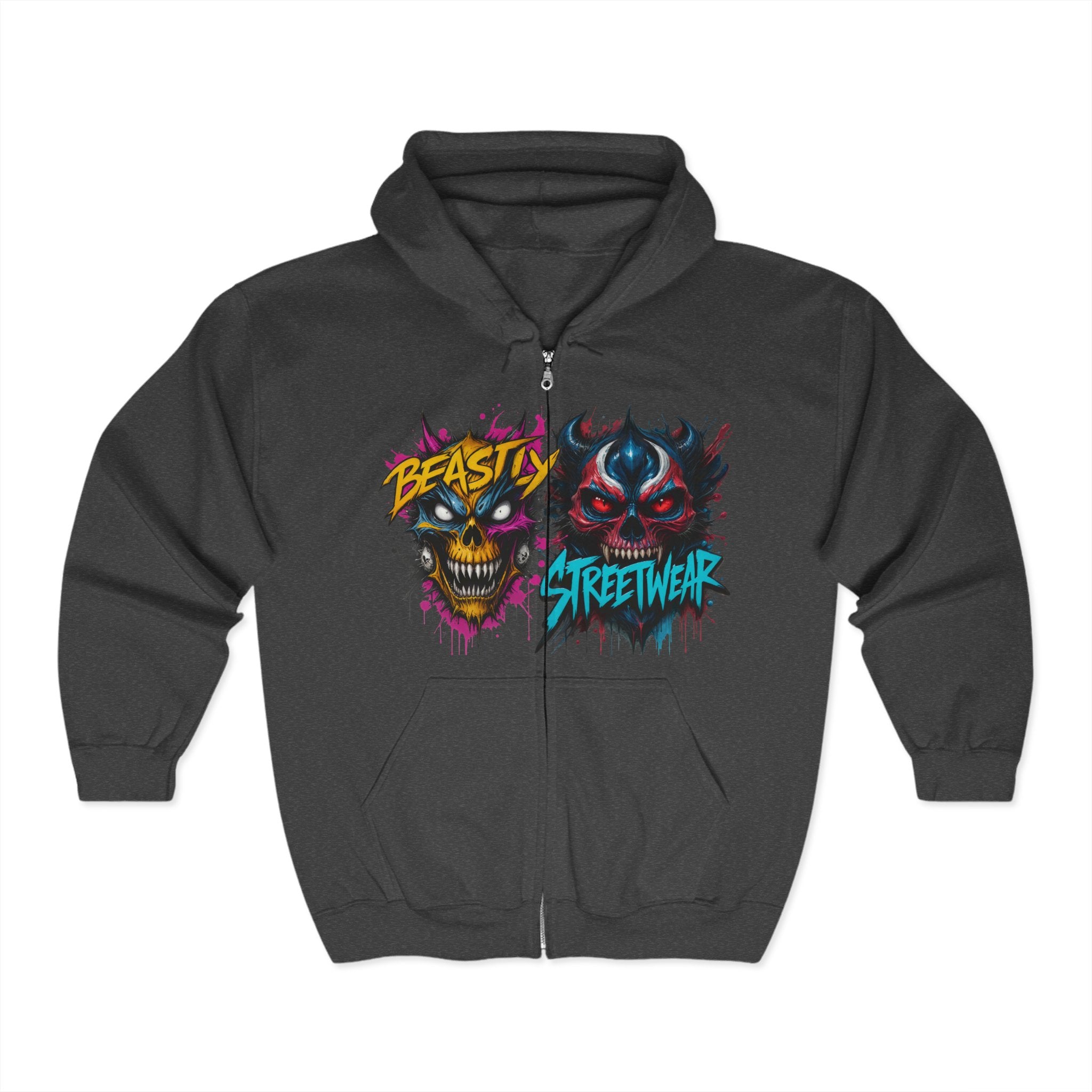 Savage Beasts Zip Up Hoodie