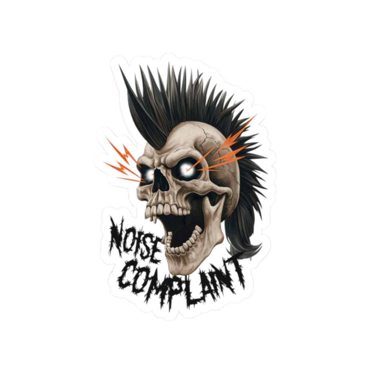 Noise Complaint Sticker