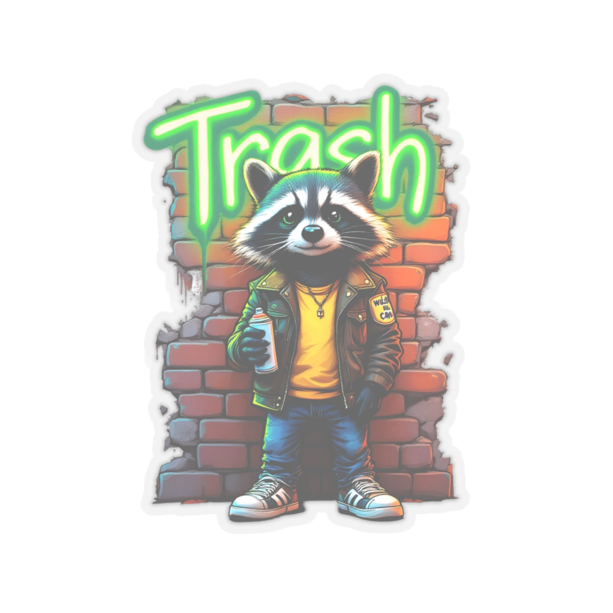 Trash Sticker