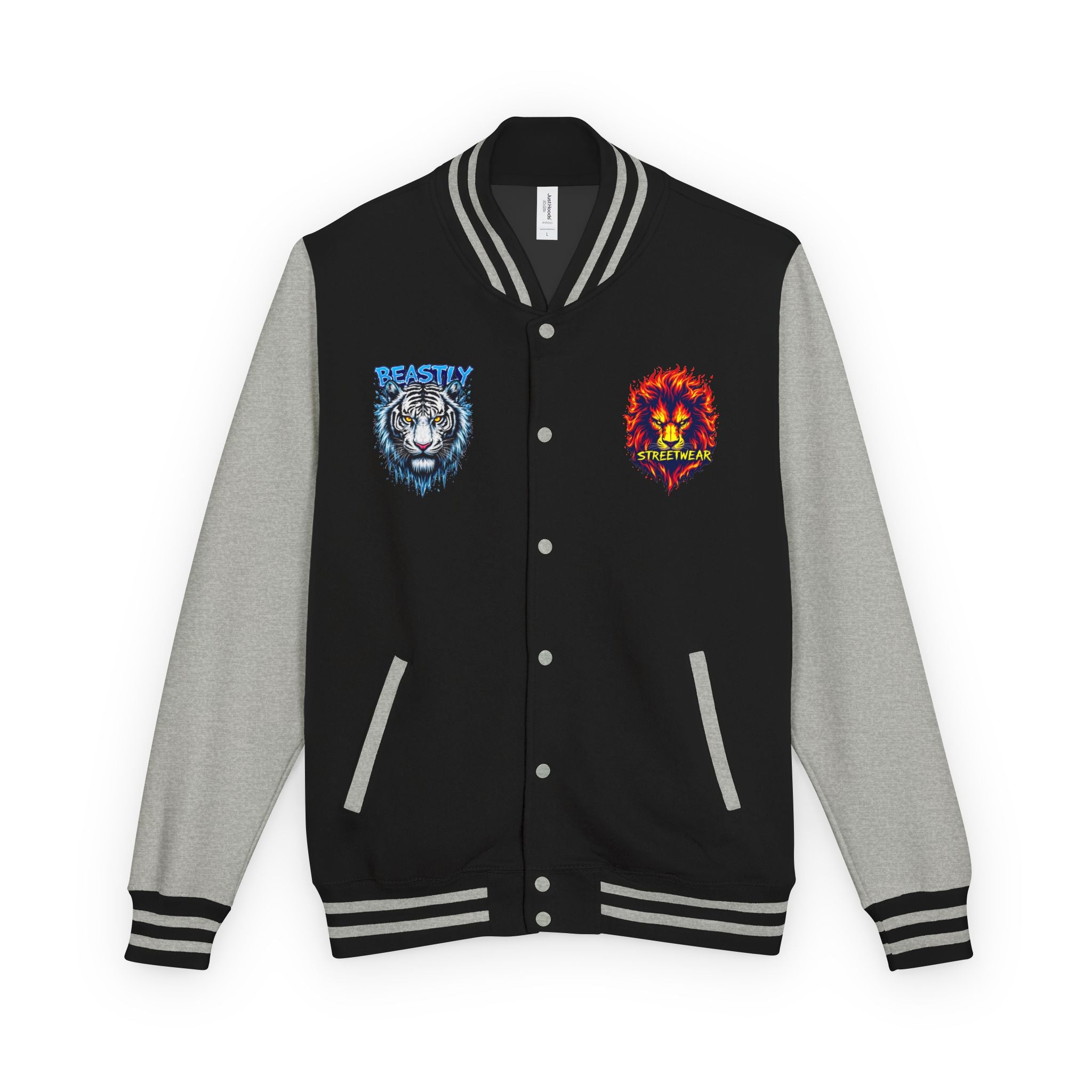 Beasts Of Fire And Ice Heavyweight Letterman Jacket