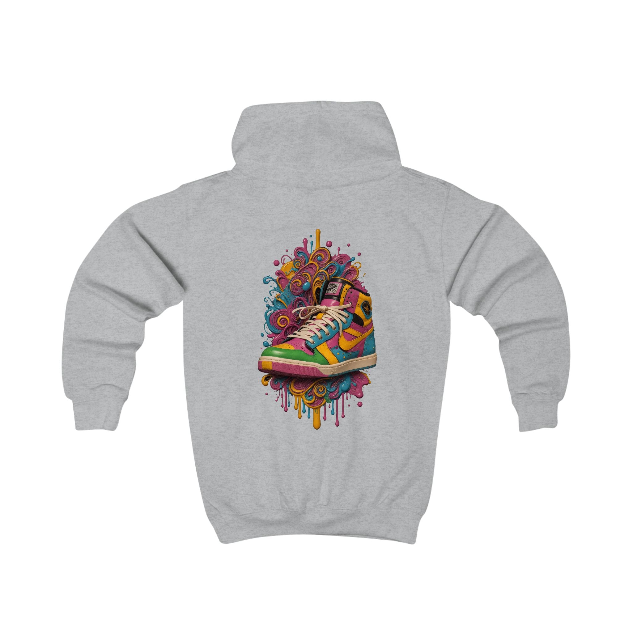 Color Burst Step Youth Hoodie