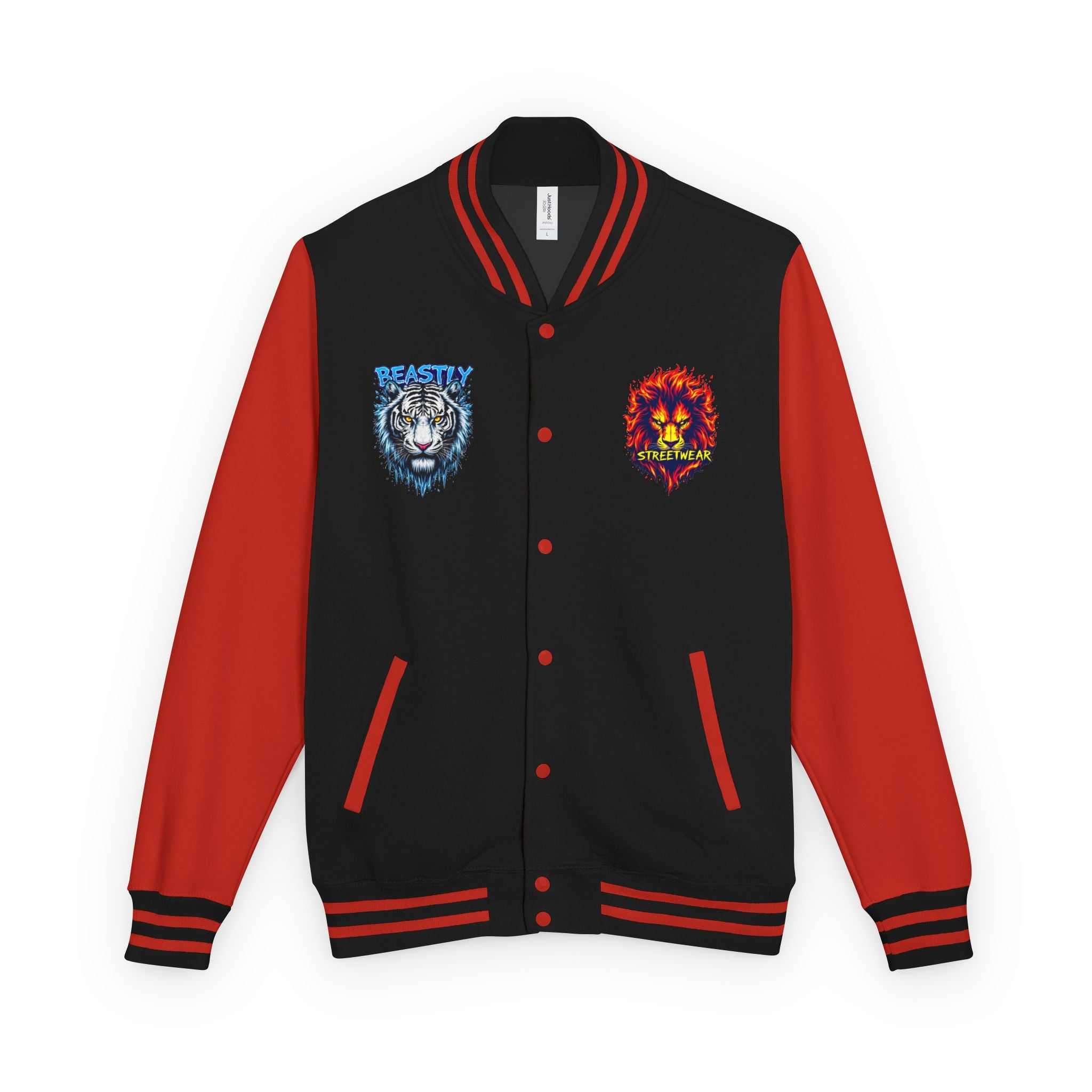 Beasts Of Fire And Ice Heavyweight Letterman Jacket