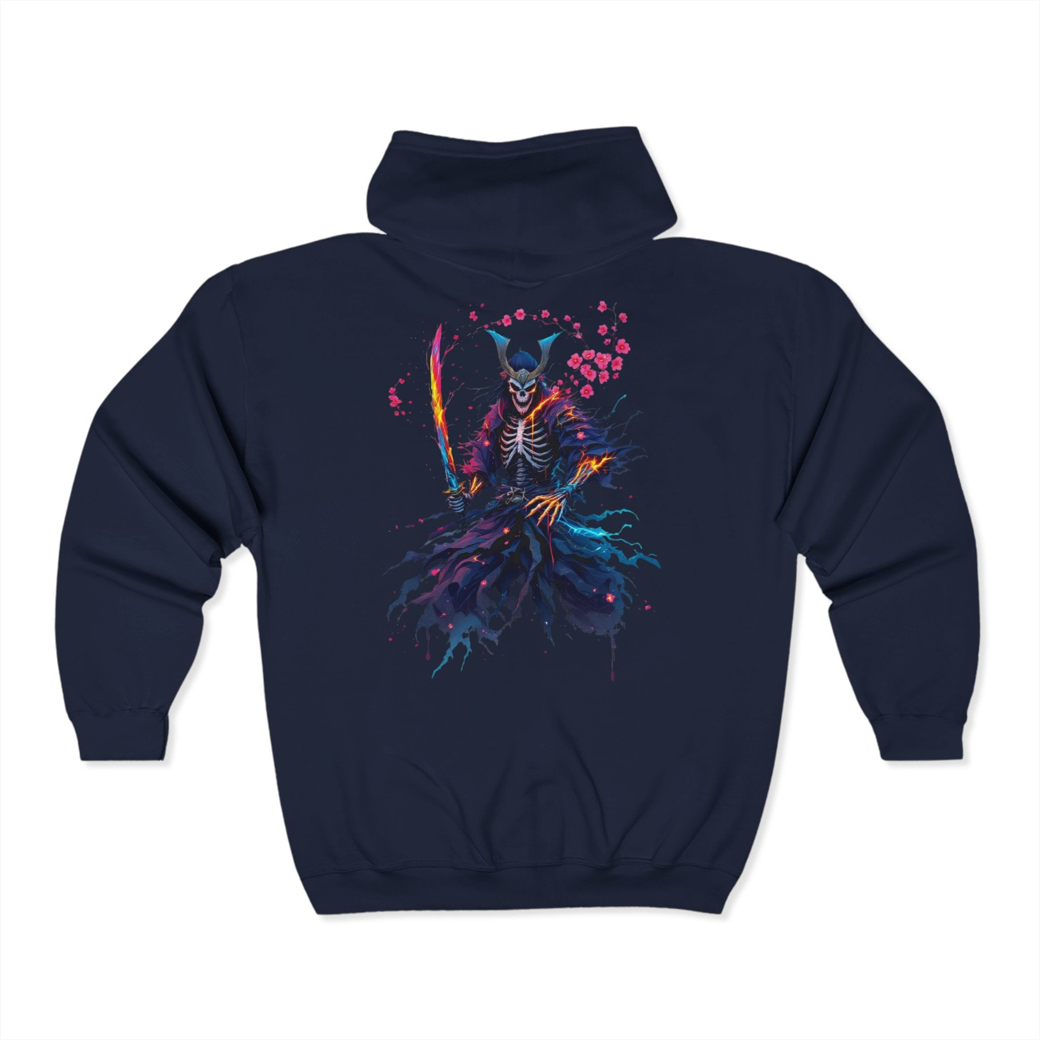 Cherry Blossom Carnage Zip Up Hoodie