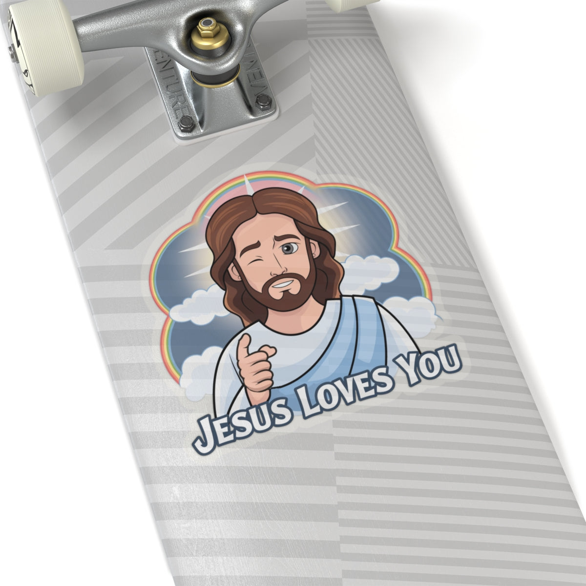 Jesus Loves You Sticker