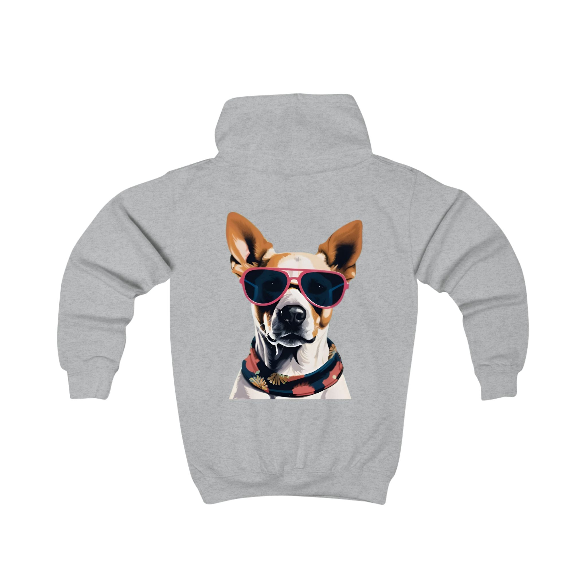 Hipster Pooch Youth Hoodie