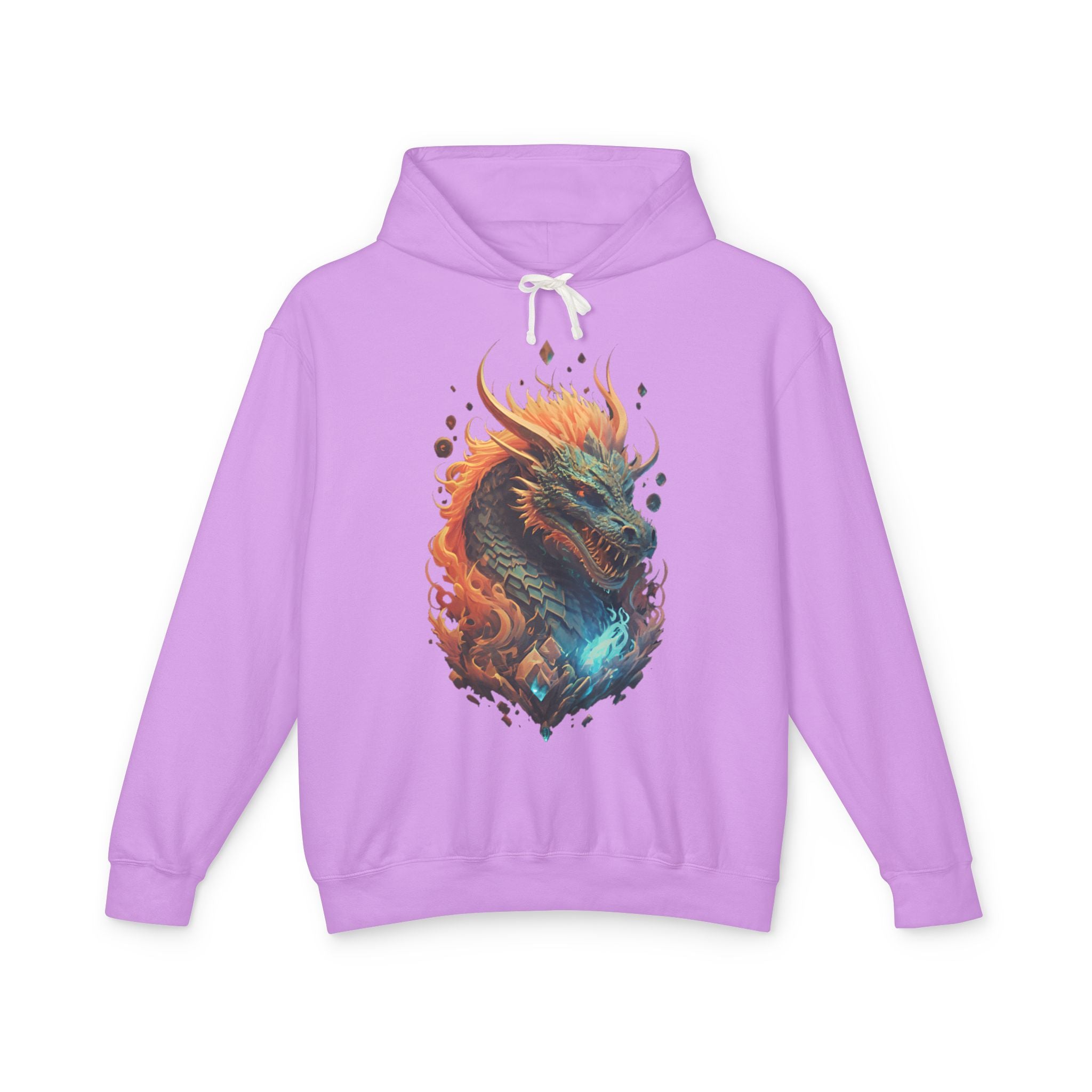 Celestial Dragon Flames Hoodie