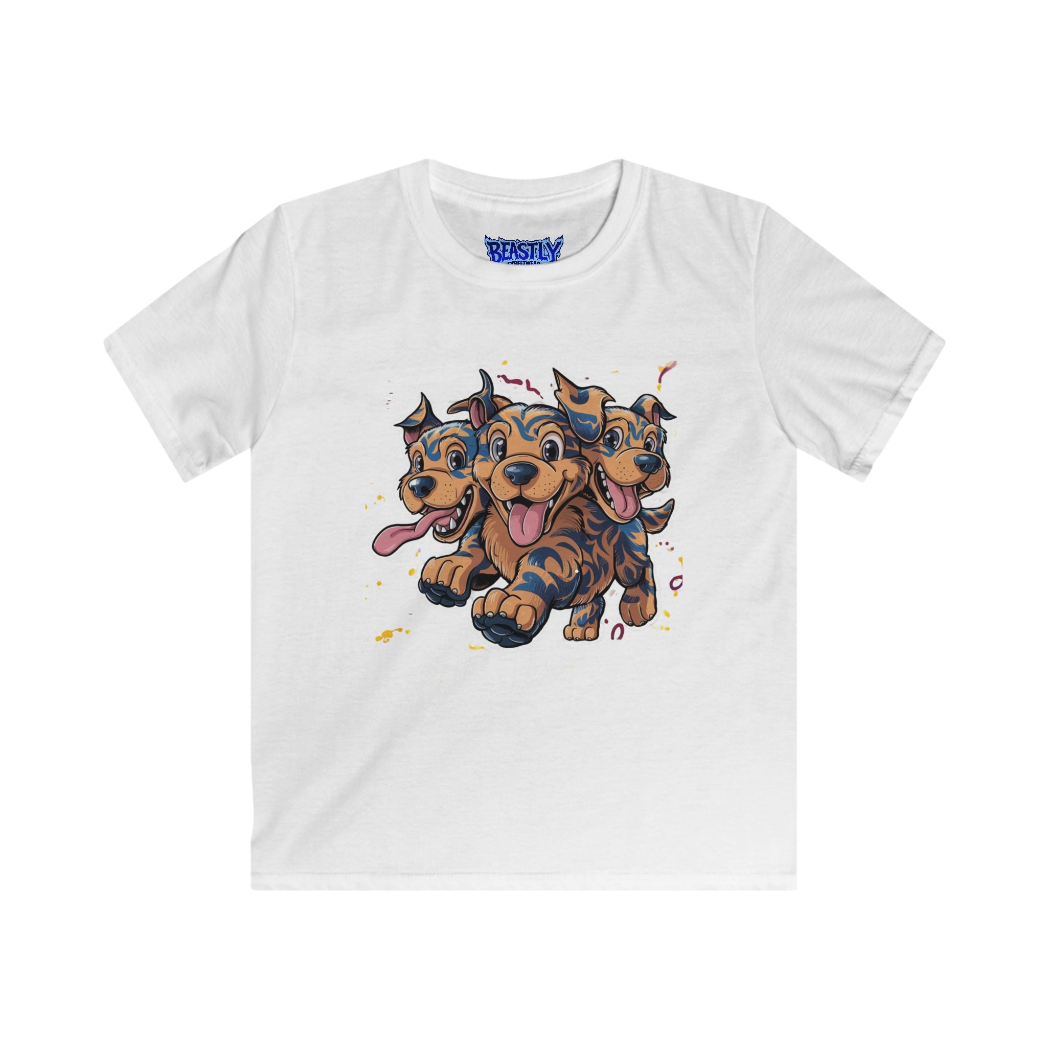 Cheerful Cerberus Crew Youth Tee