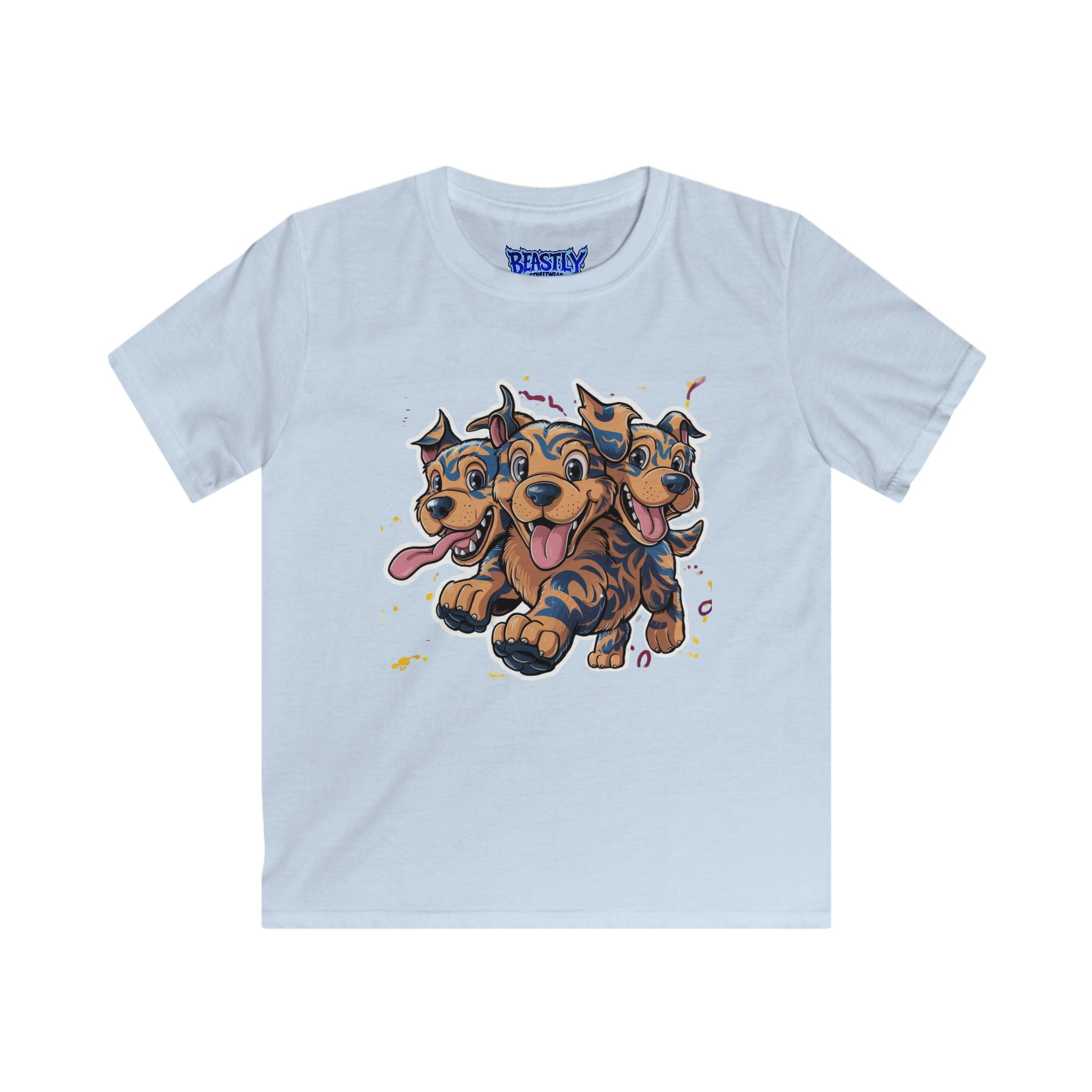 Cheerful Cerberus Crew Youth Tee