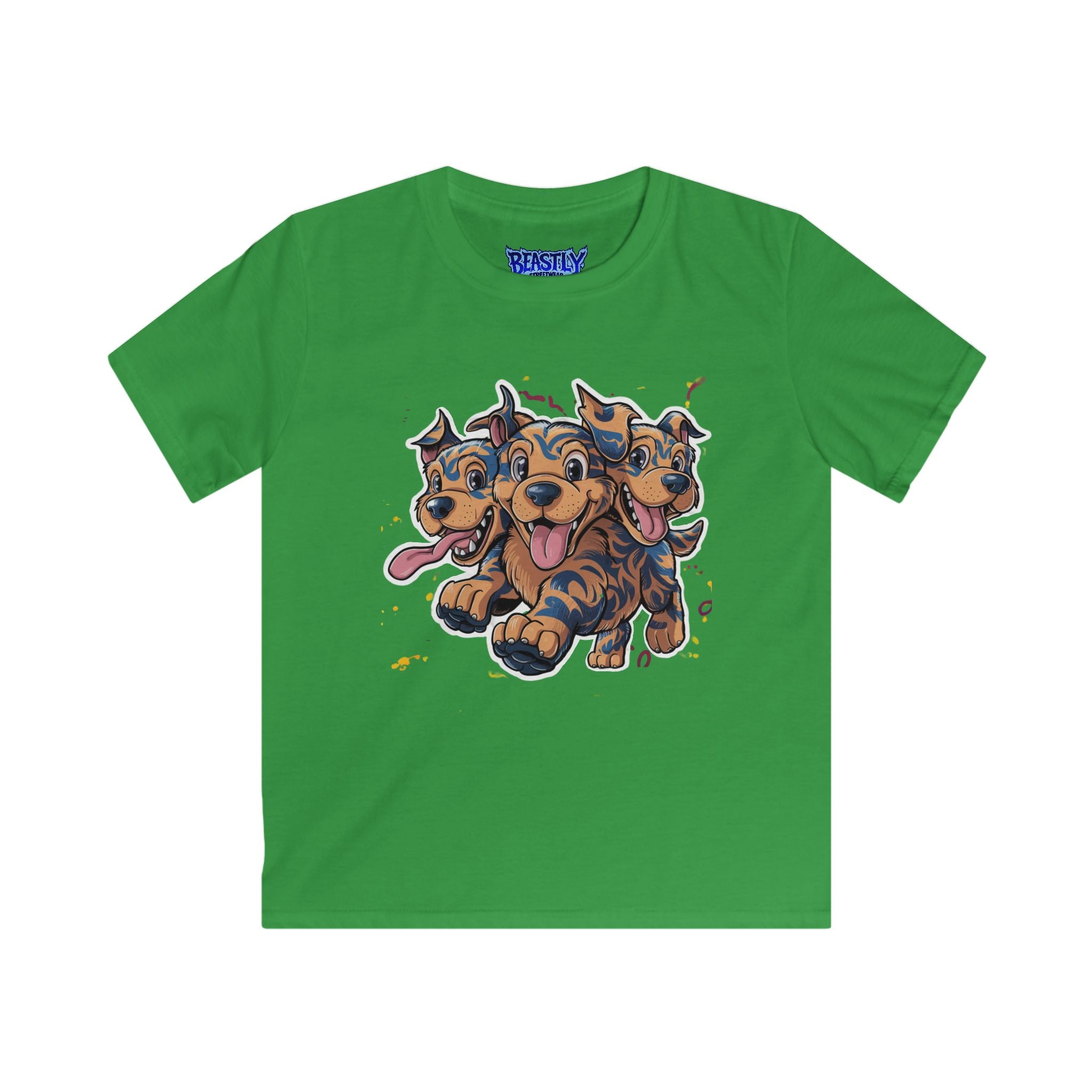 Cheerful Cerberus Crew Youth Tee