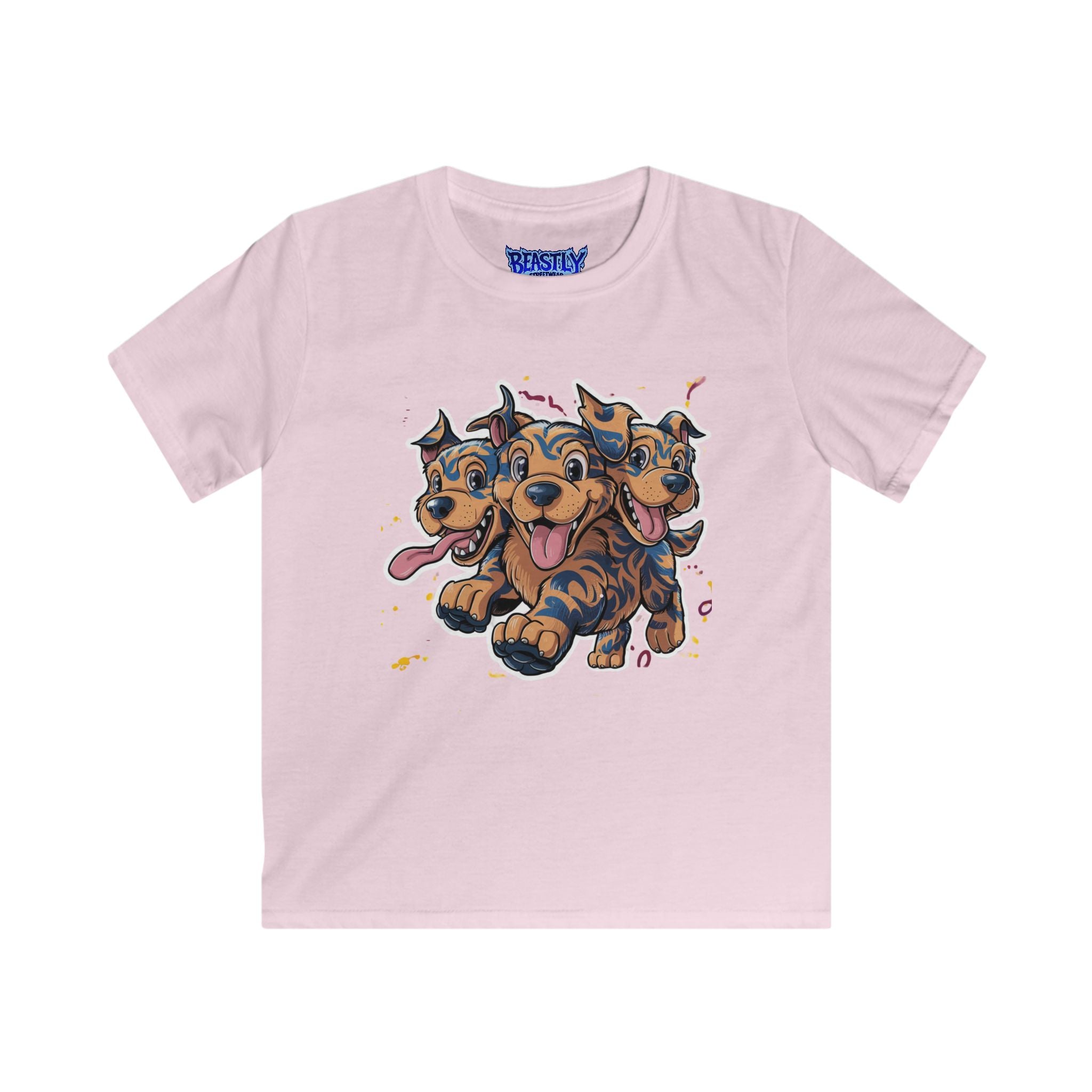 Cheerful Cerberus Crew Youth Tee