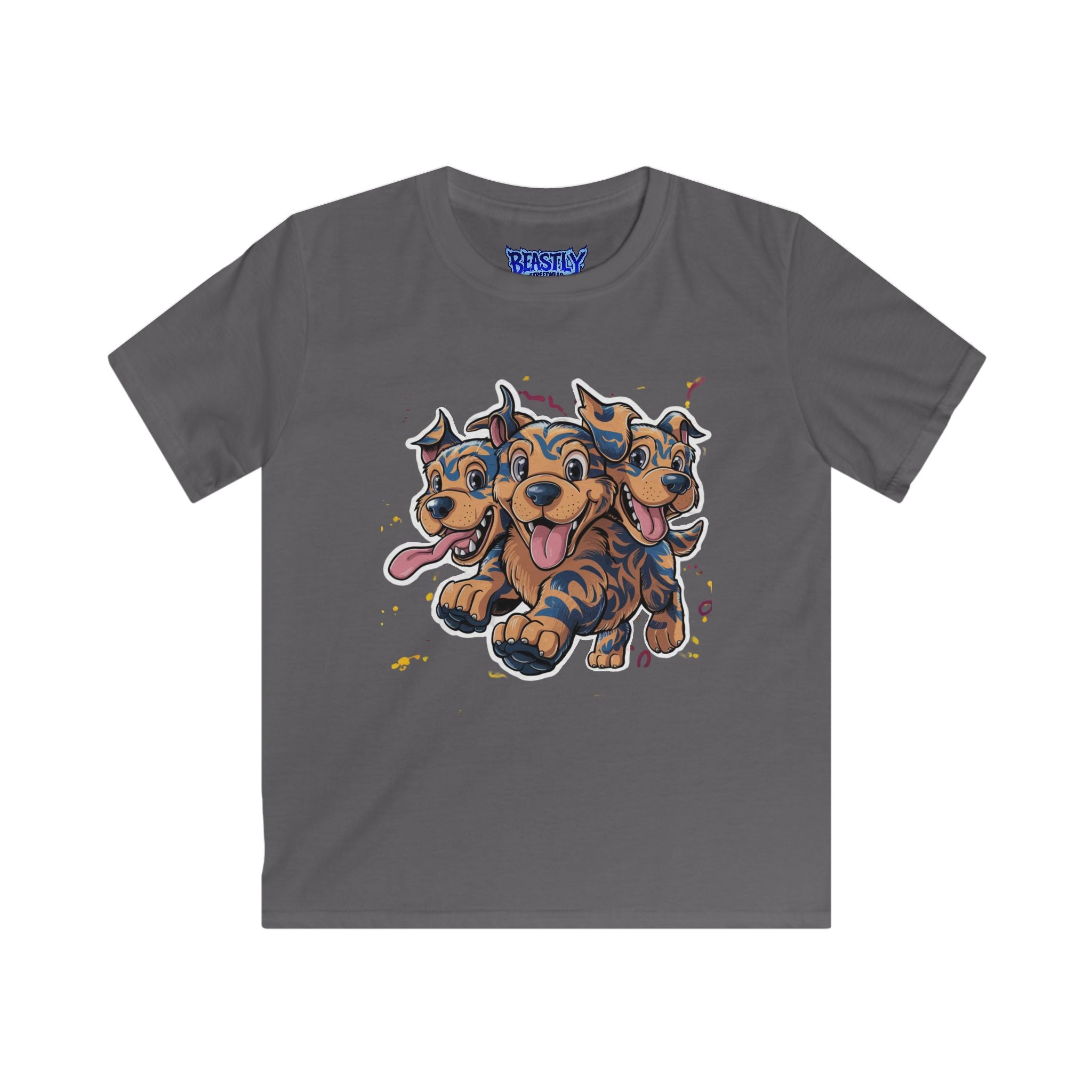 Cheerful Cerberus Crew Youth Tee