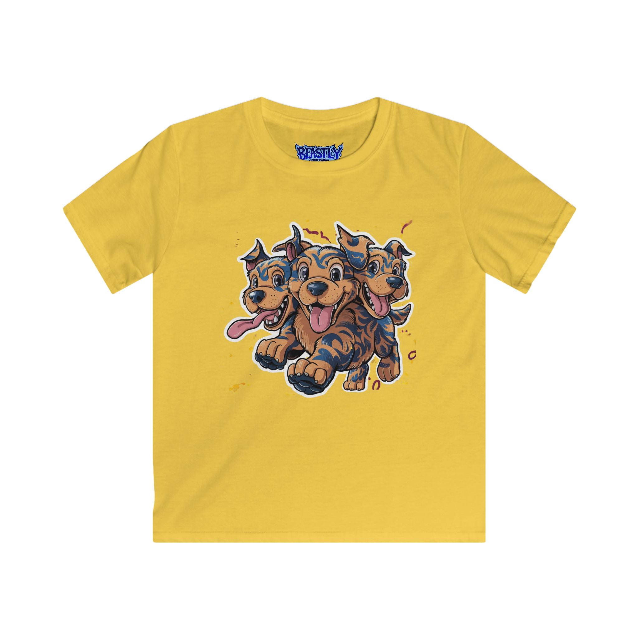 Cheerful Cerberus Crew Youth Tee