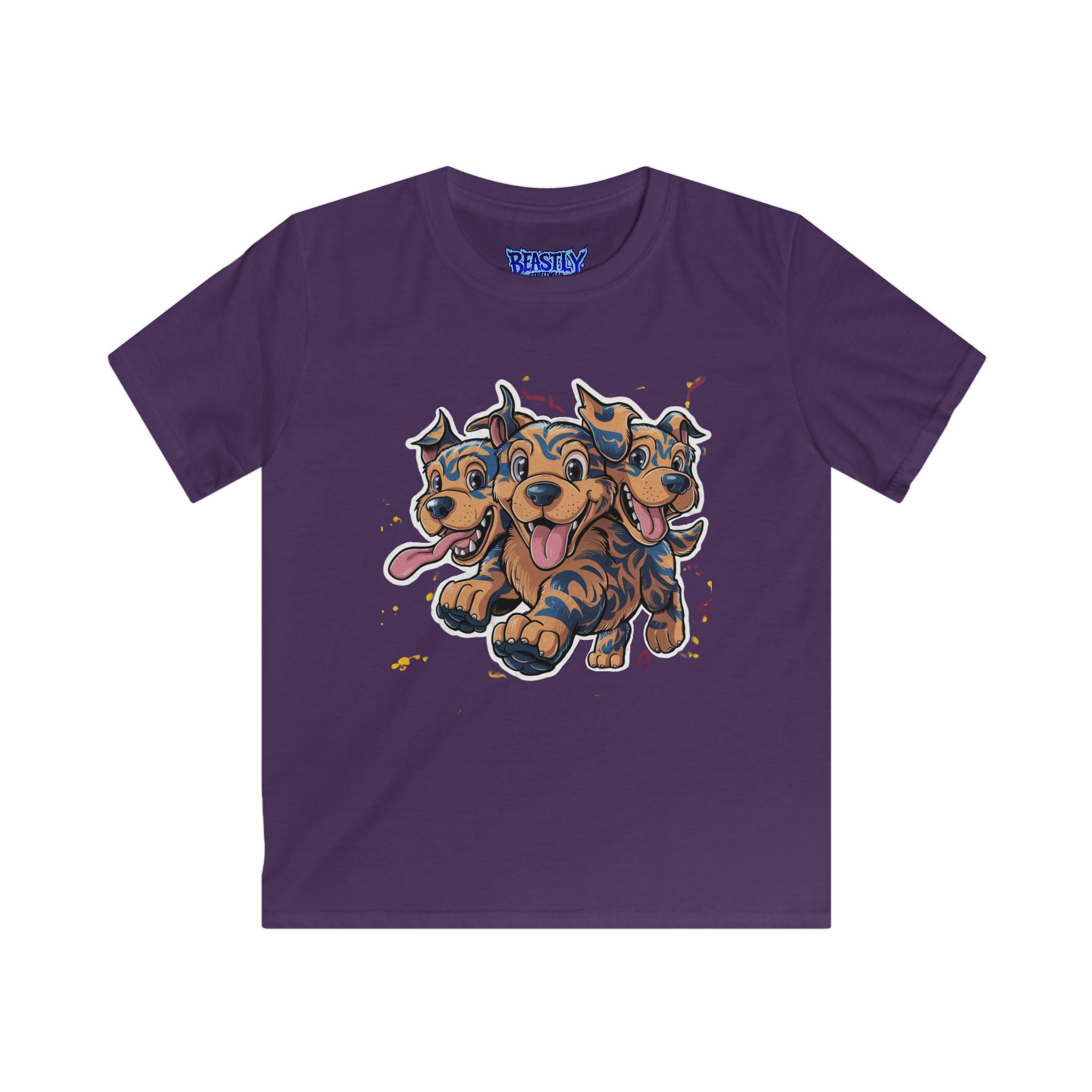 Cheerful Cerberus Crew Youth Tee