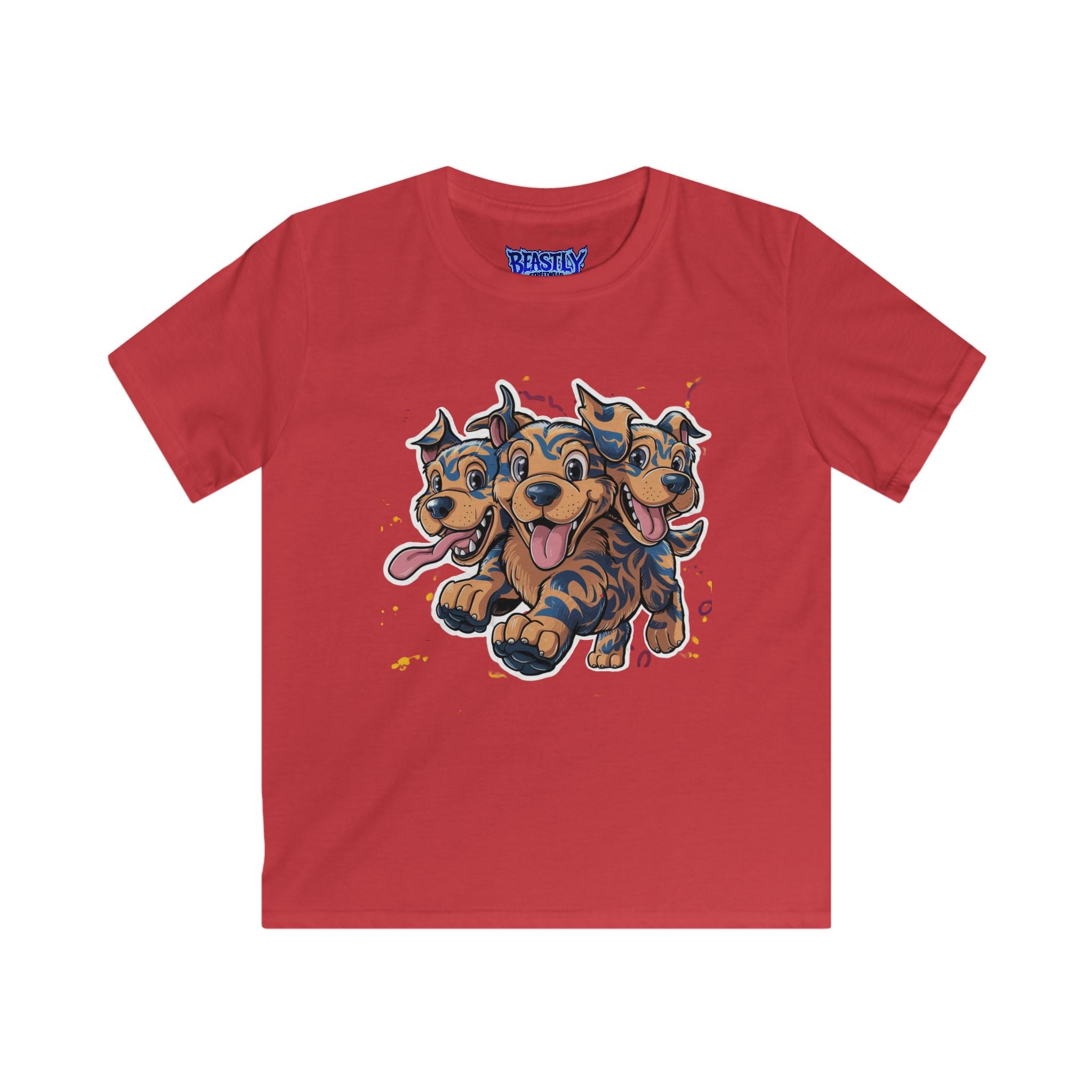 Cheerful Cerberus Crew Youth Tee