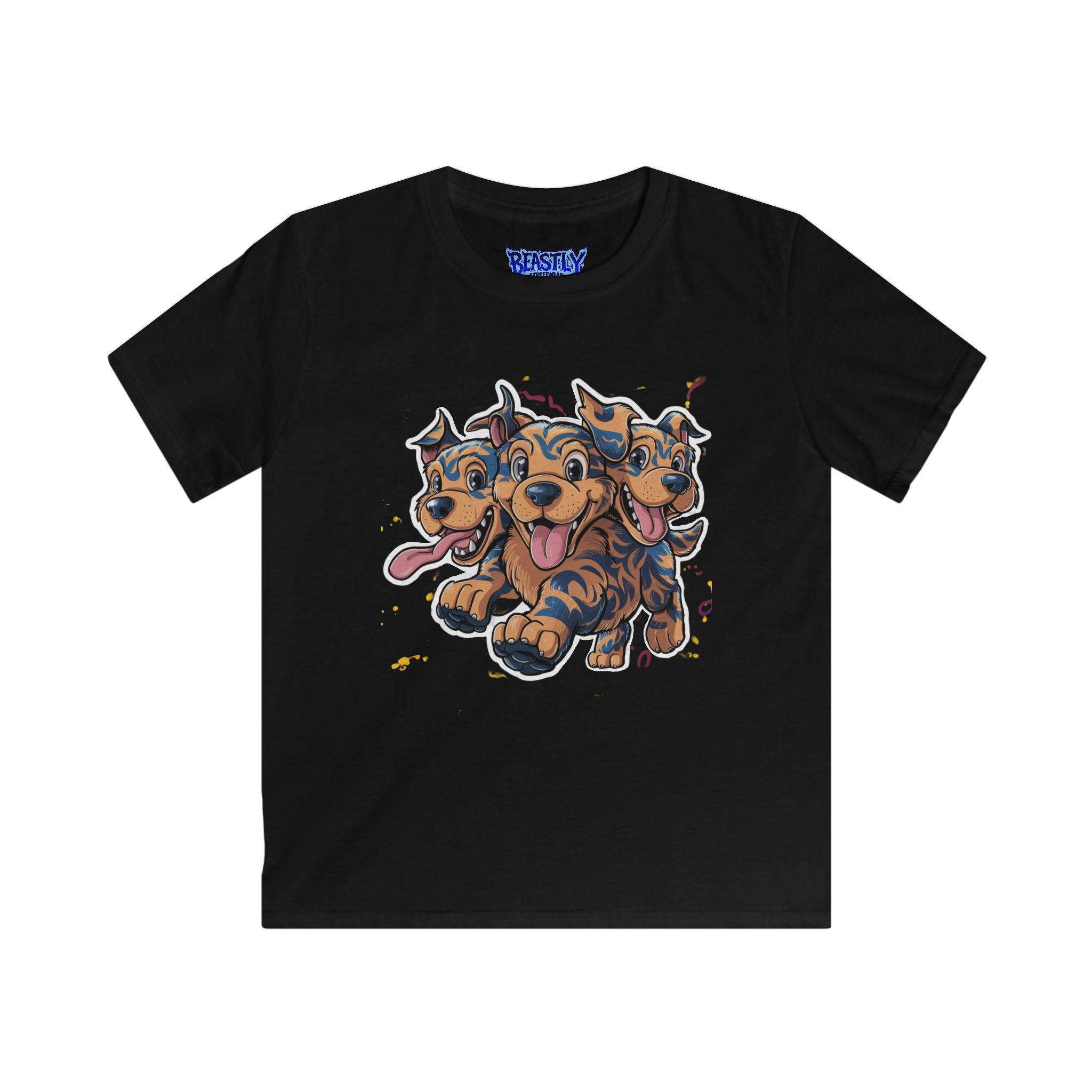 Cheerful Cerberus Crew Youth Tee