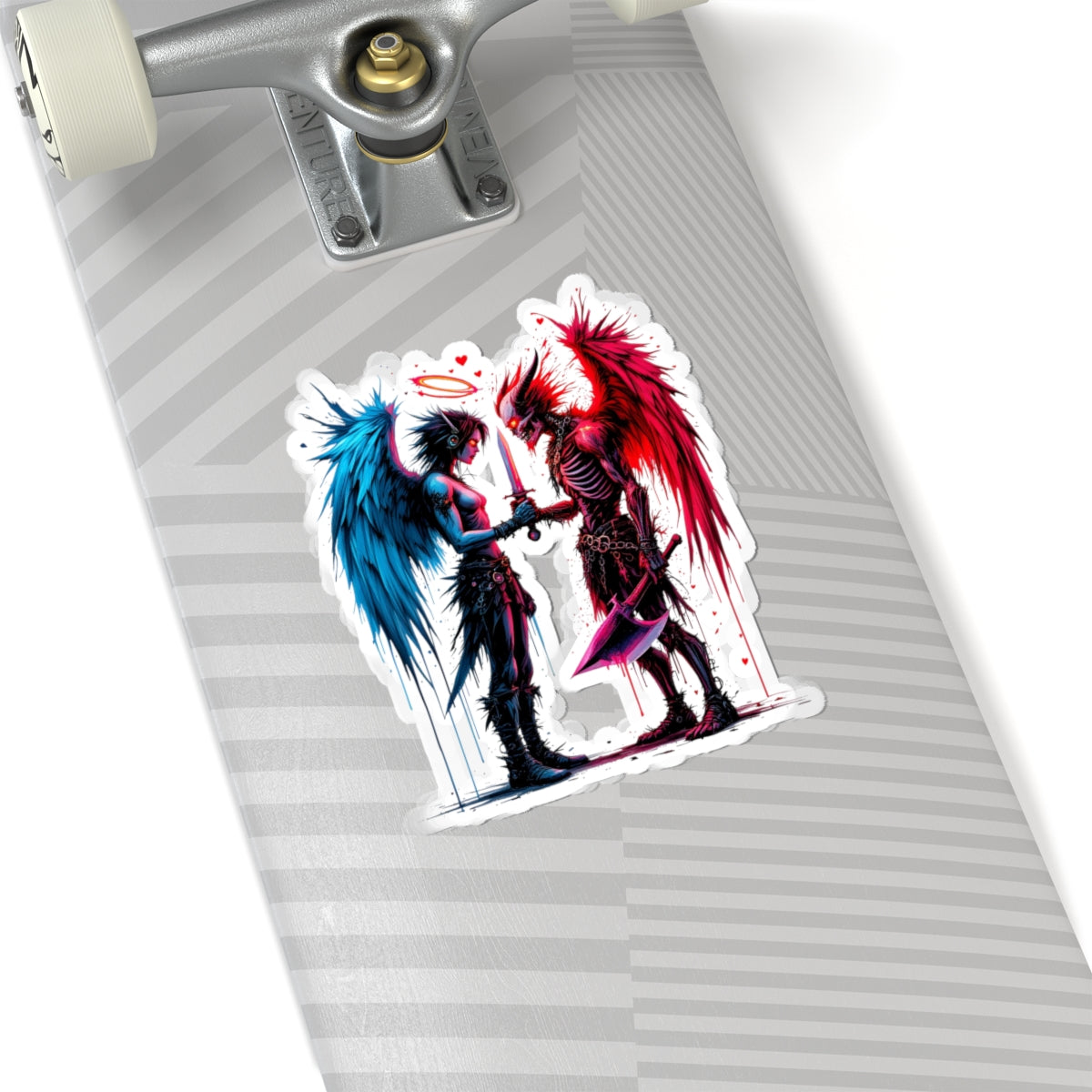 Halo and Hellfire Sticker