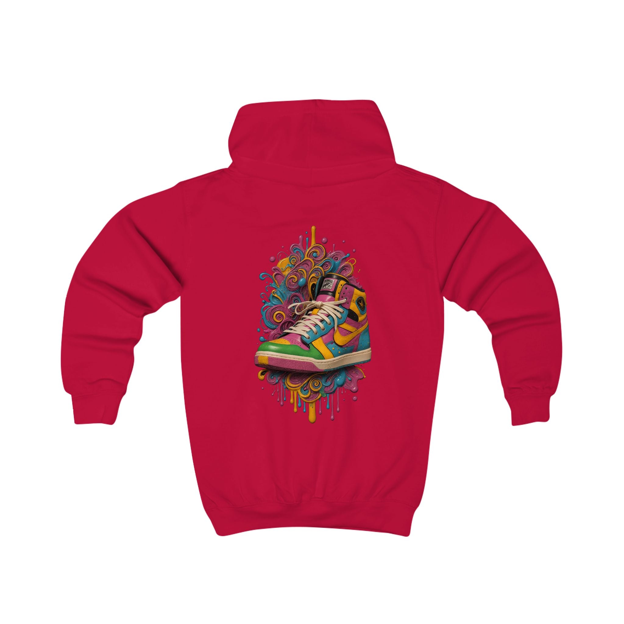 Color Burst Step Youth Hoodie