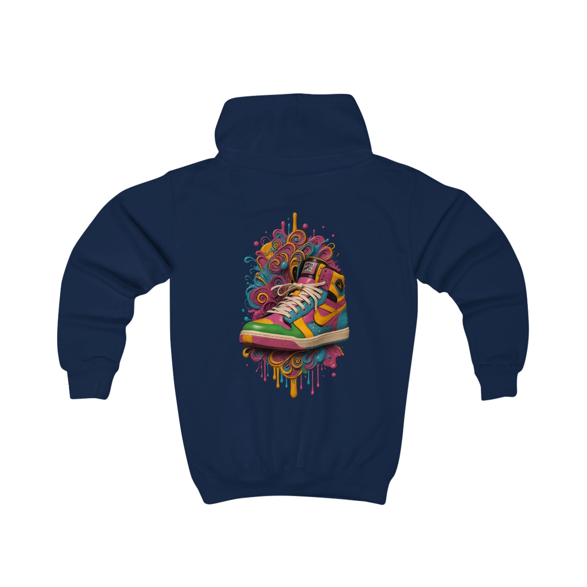 Color Burst Step Youth Hoodie