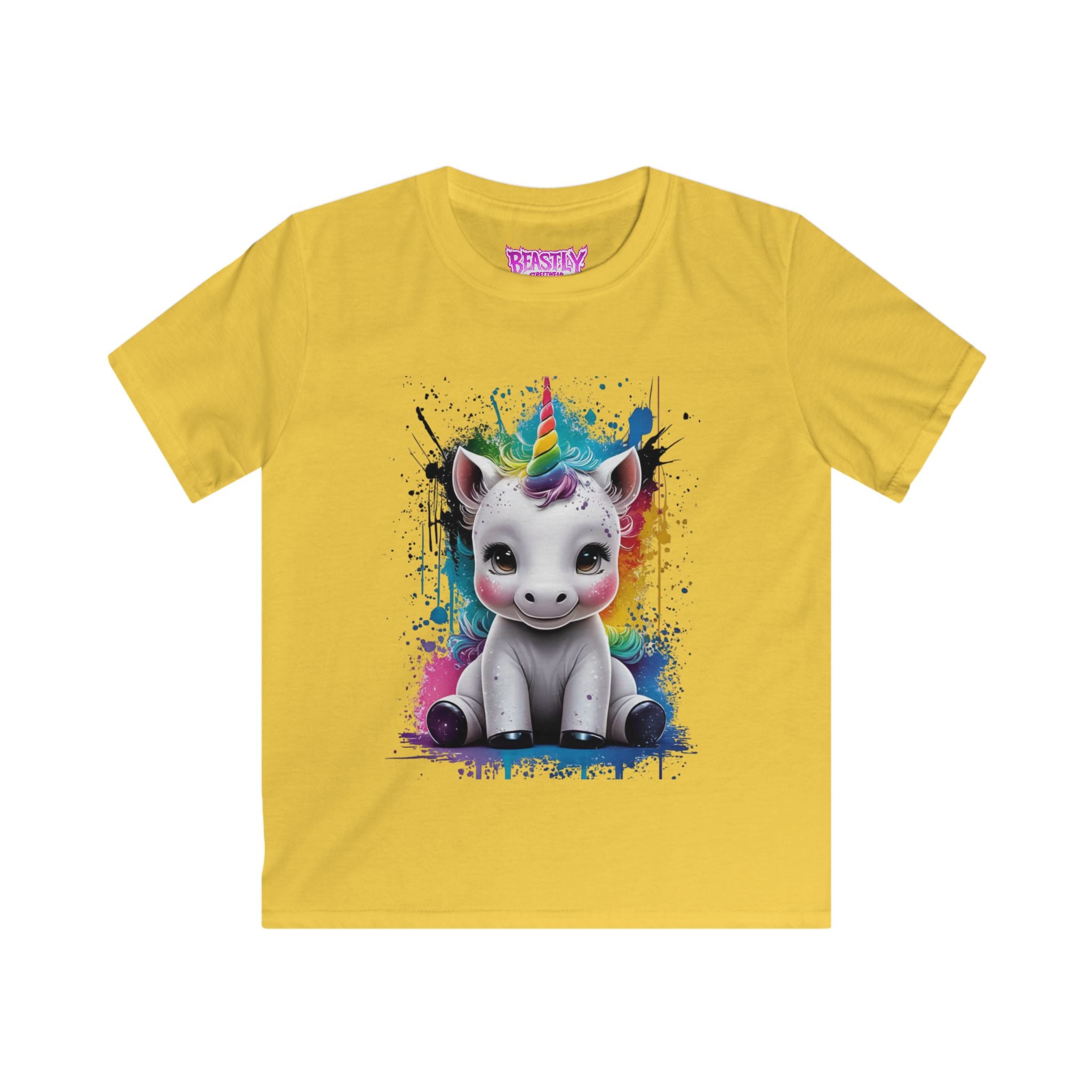 Rainbow Unicorn Bliss Youth Tee
