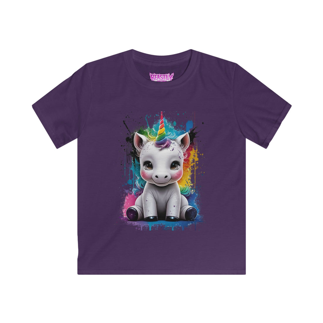 Rainbow Unicorn Bliss Youth Tee