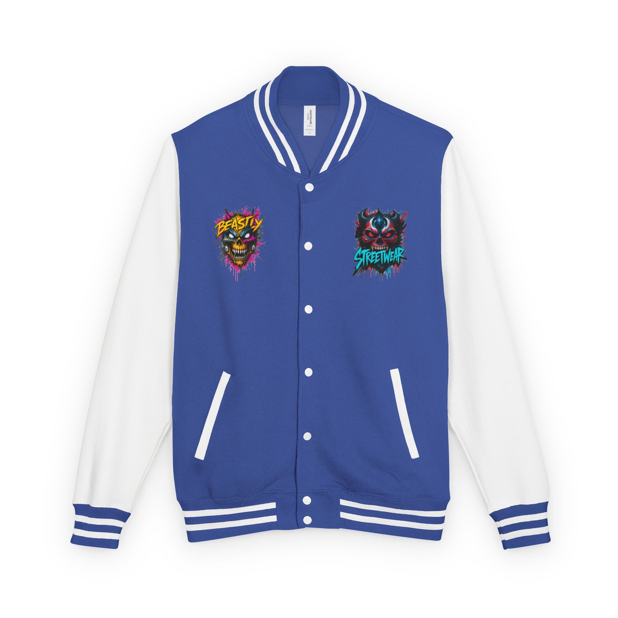Beastly Streetwear Halloween Heavyweight Letterman Jacket