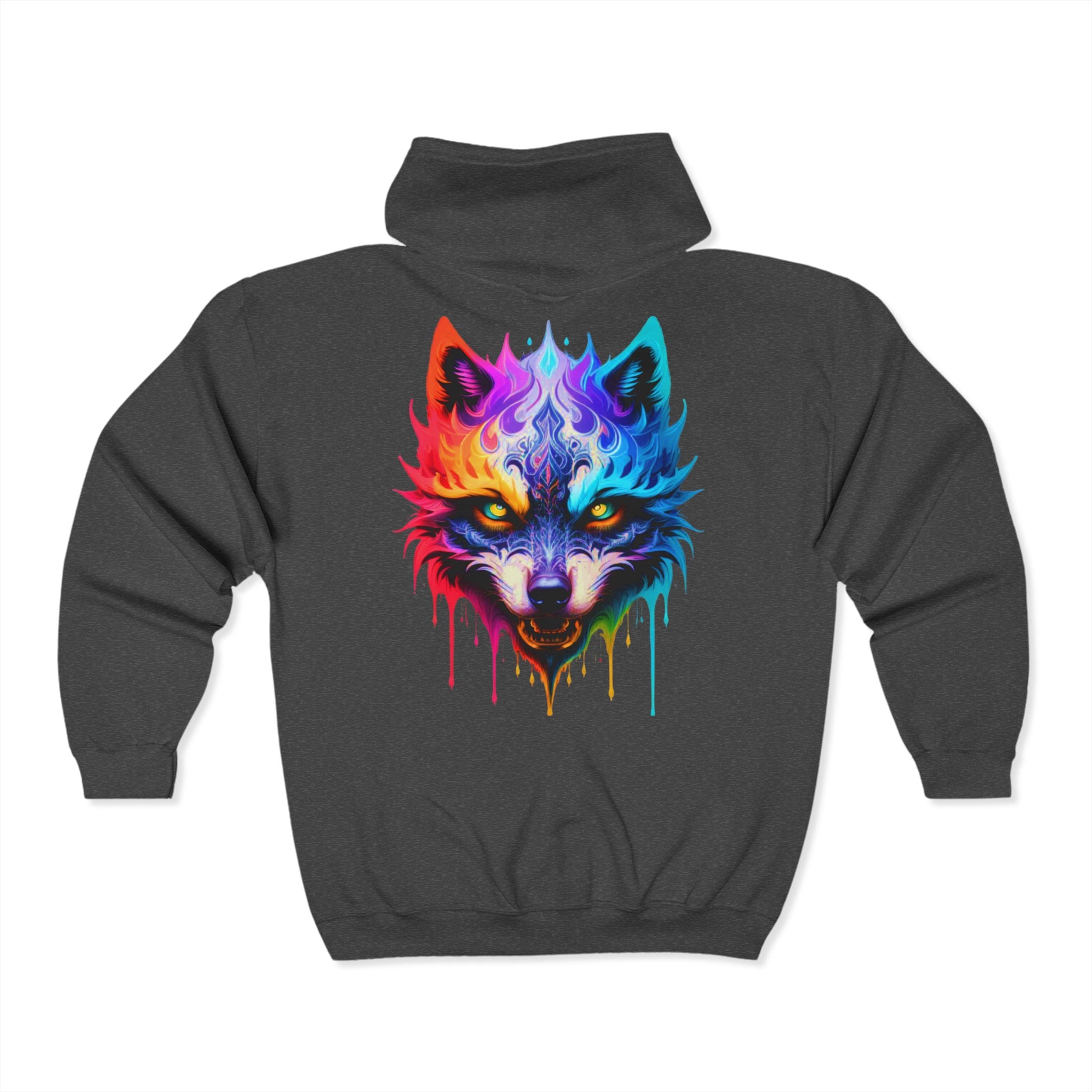 Hungry Like The Wolf Zip Up Hoodie