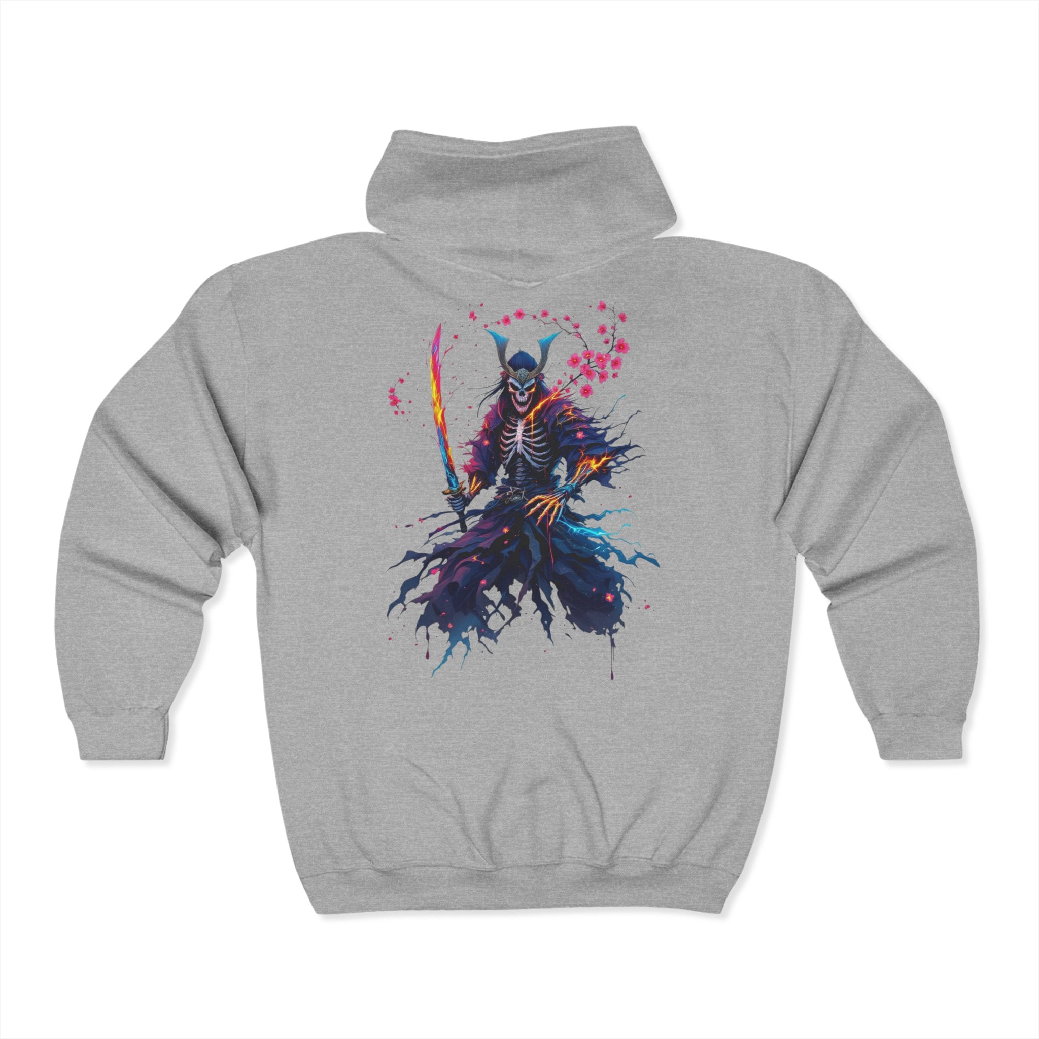 Cherry Blossom Carnage Zip Up Hoodie