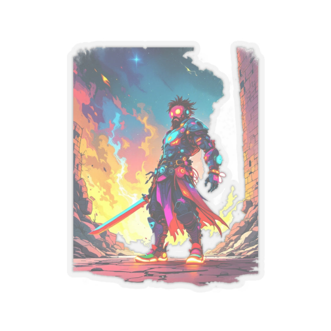 Cosmic Chaos Champion Sticker