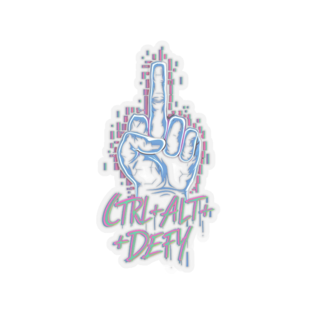 Control+Alt+Defy Sticker