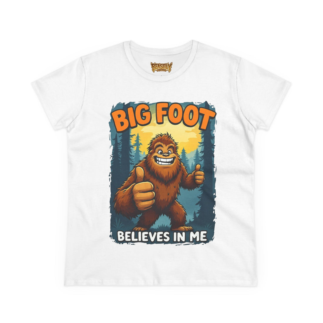 Big Foot Believes In Me Women&